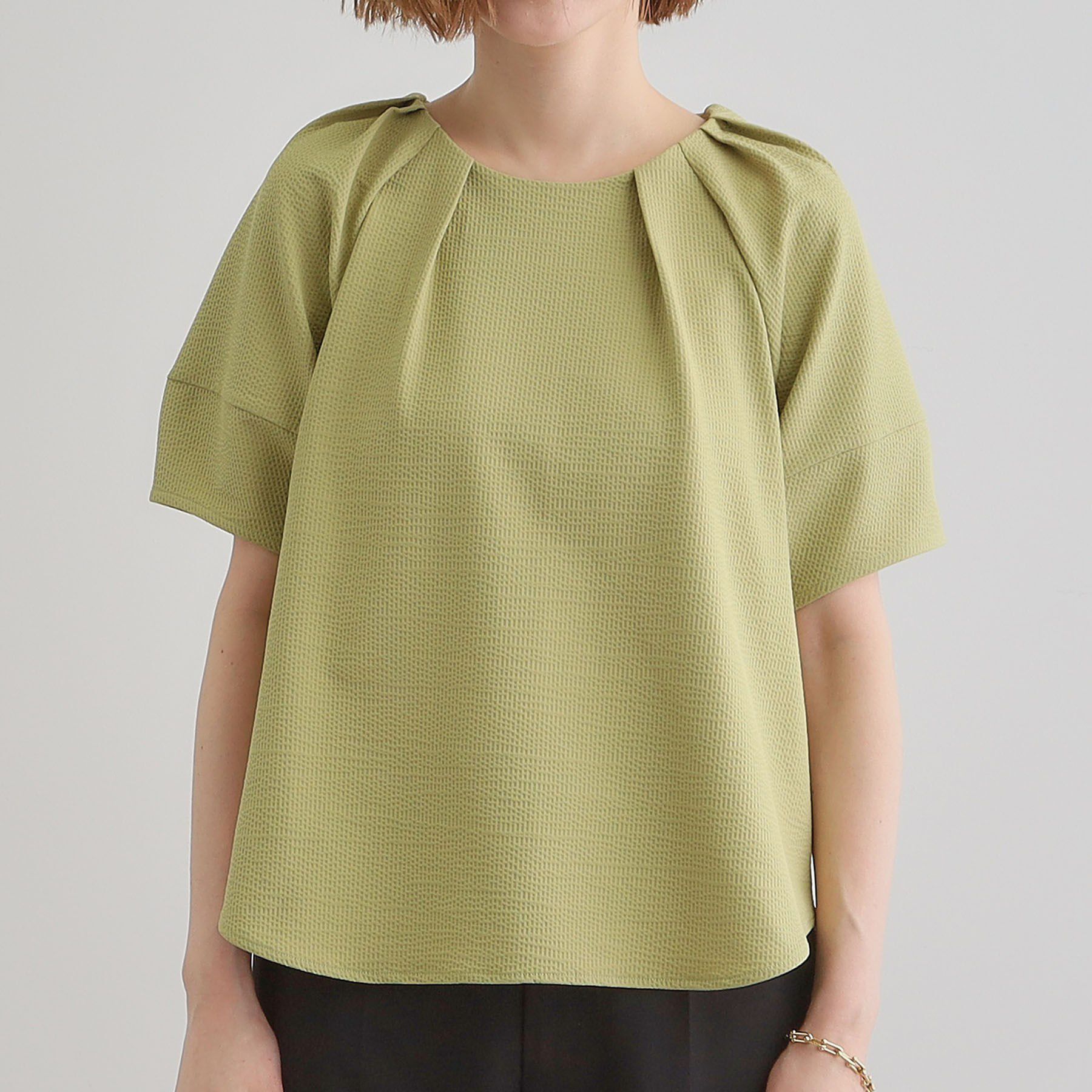 grove「楽してきまる ランタンスリーブプルオーバー」|Tシャツ・カットソー|