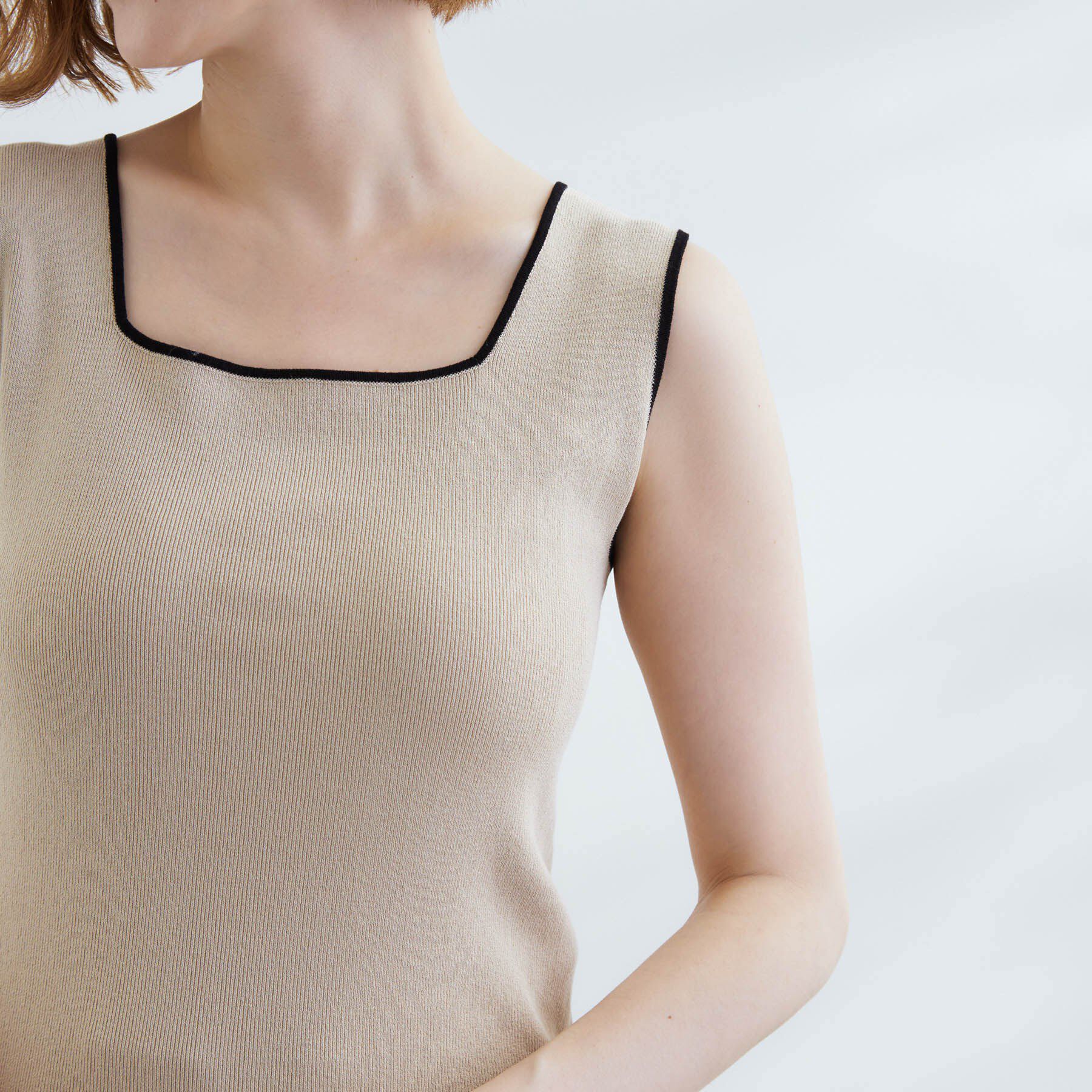 grove「2WAYスクエアネックタンク」|キャミソール|