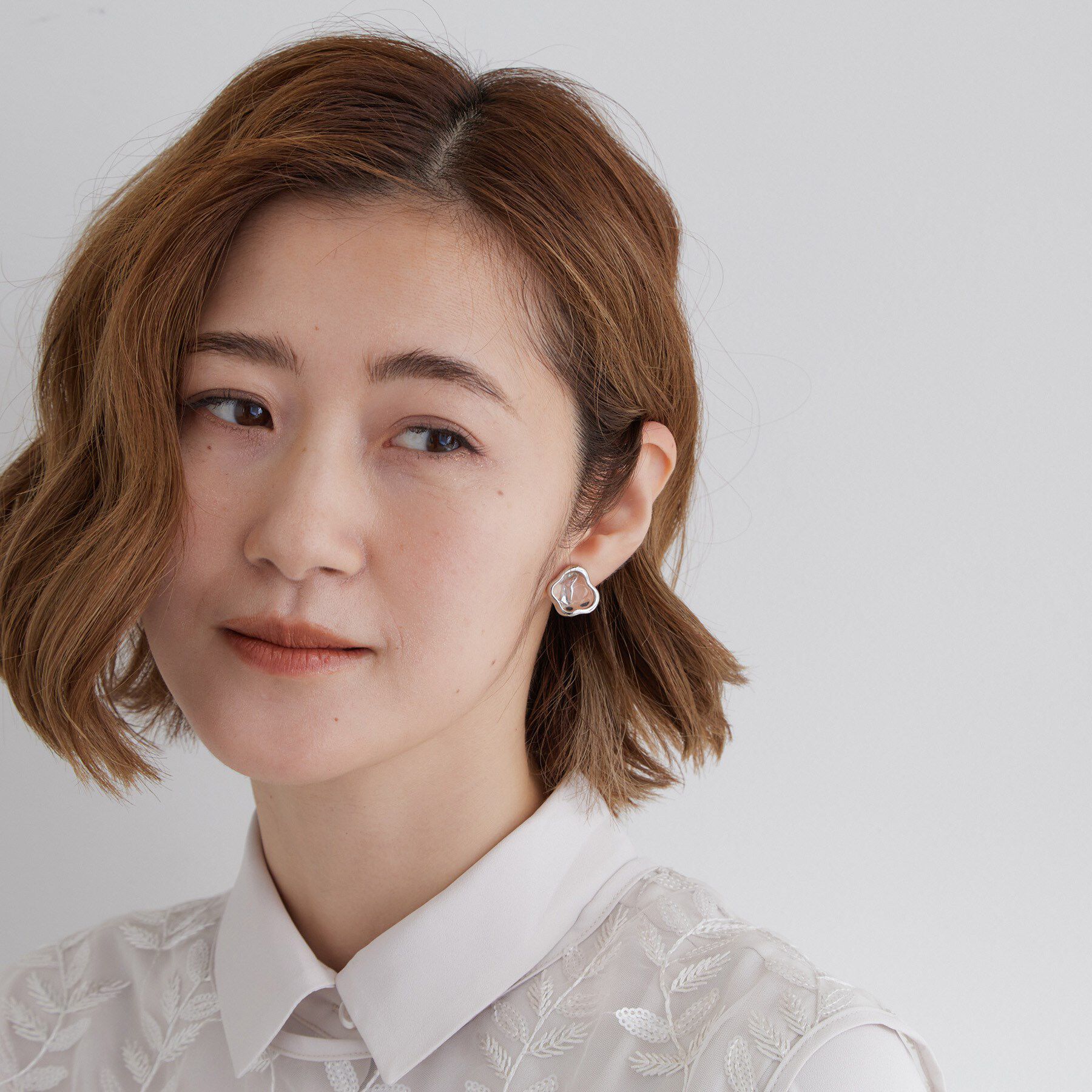 grove「ニュアンスメタルクリアイヤリング」|イヤリング|