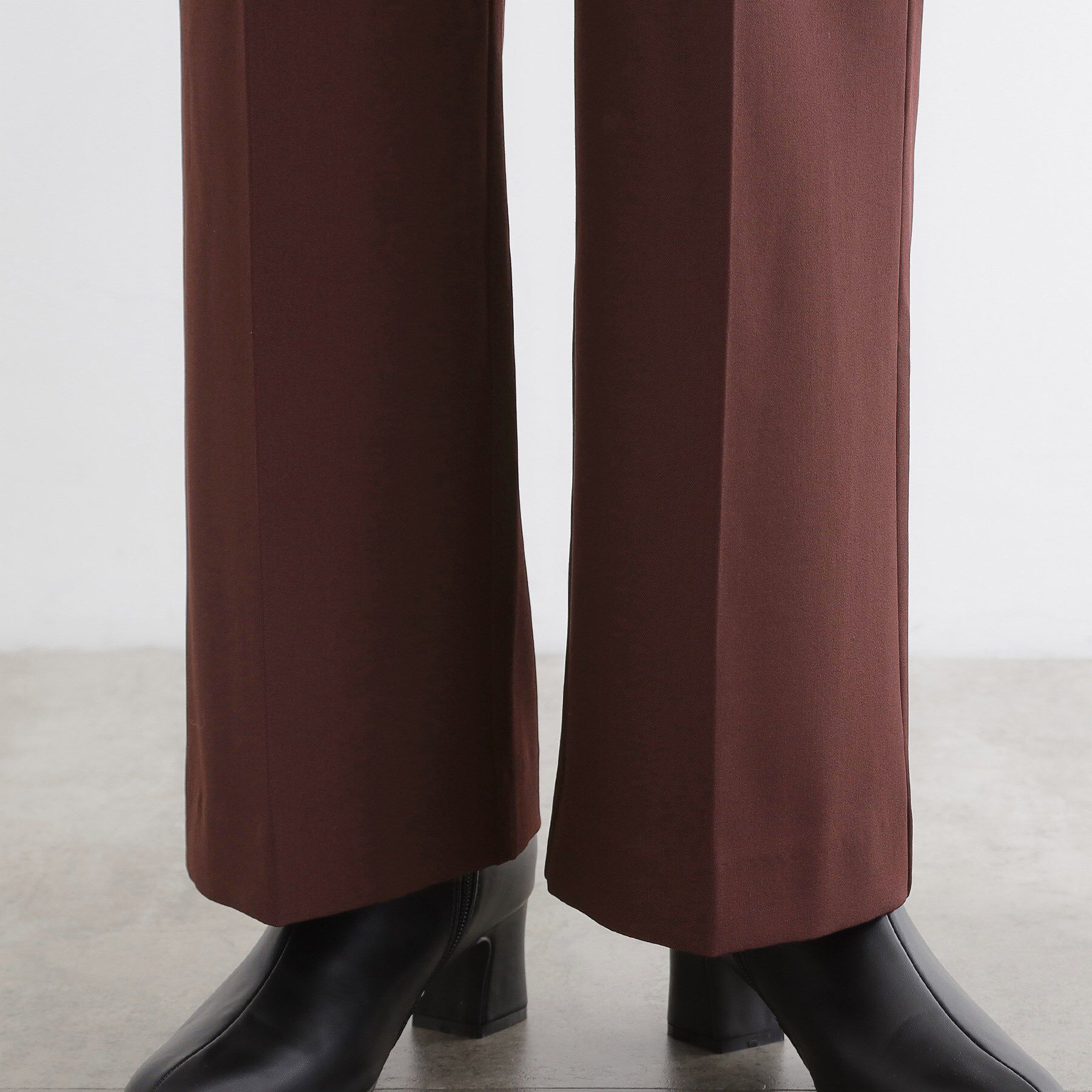 grove「すっきりもリラックスも叶える　ウエストイージー美脚フレアパンツ」|その他|