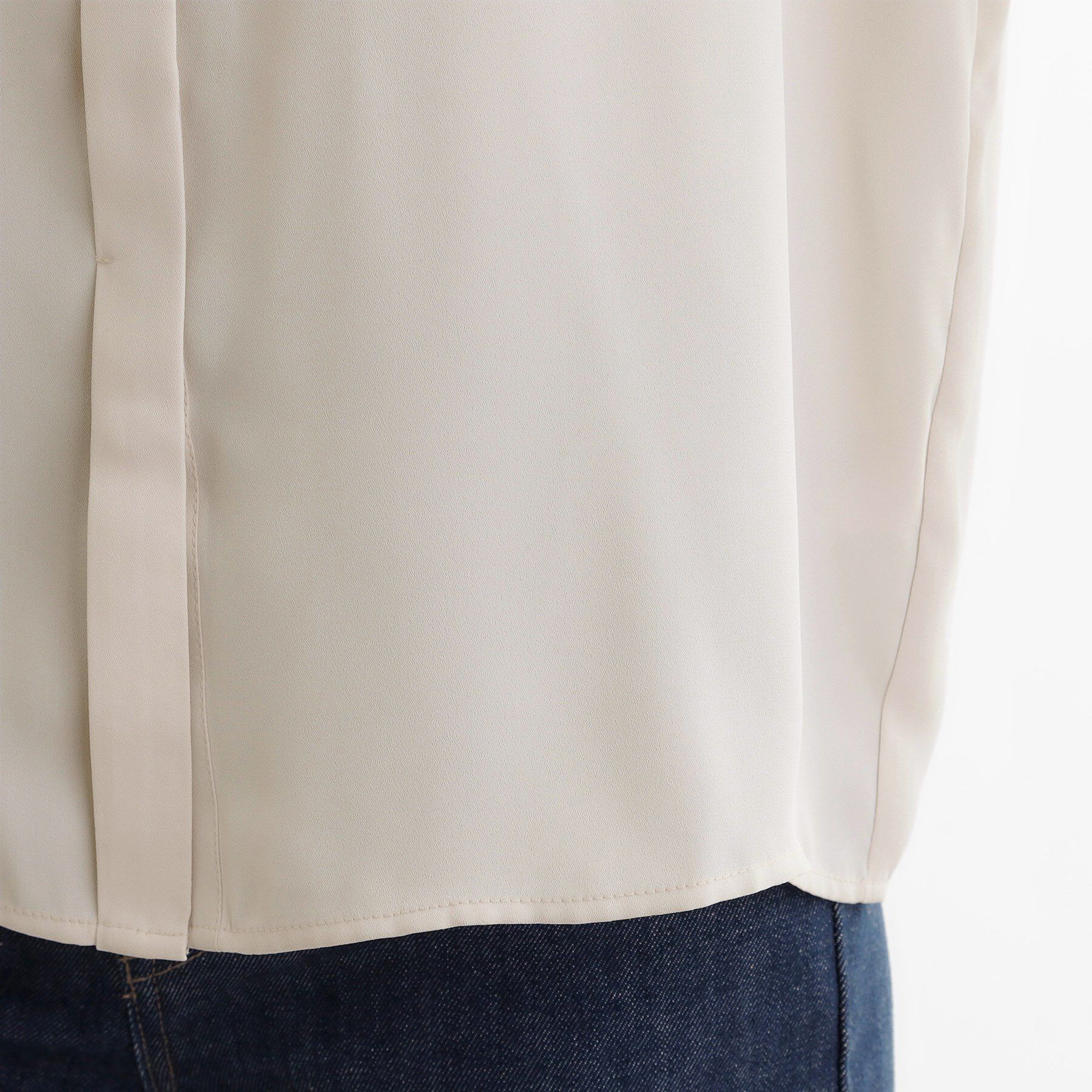 grove「リーフ刺繍スパンコールベスト＆ブラウスセット」|シャツ・ブラウス|