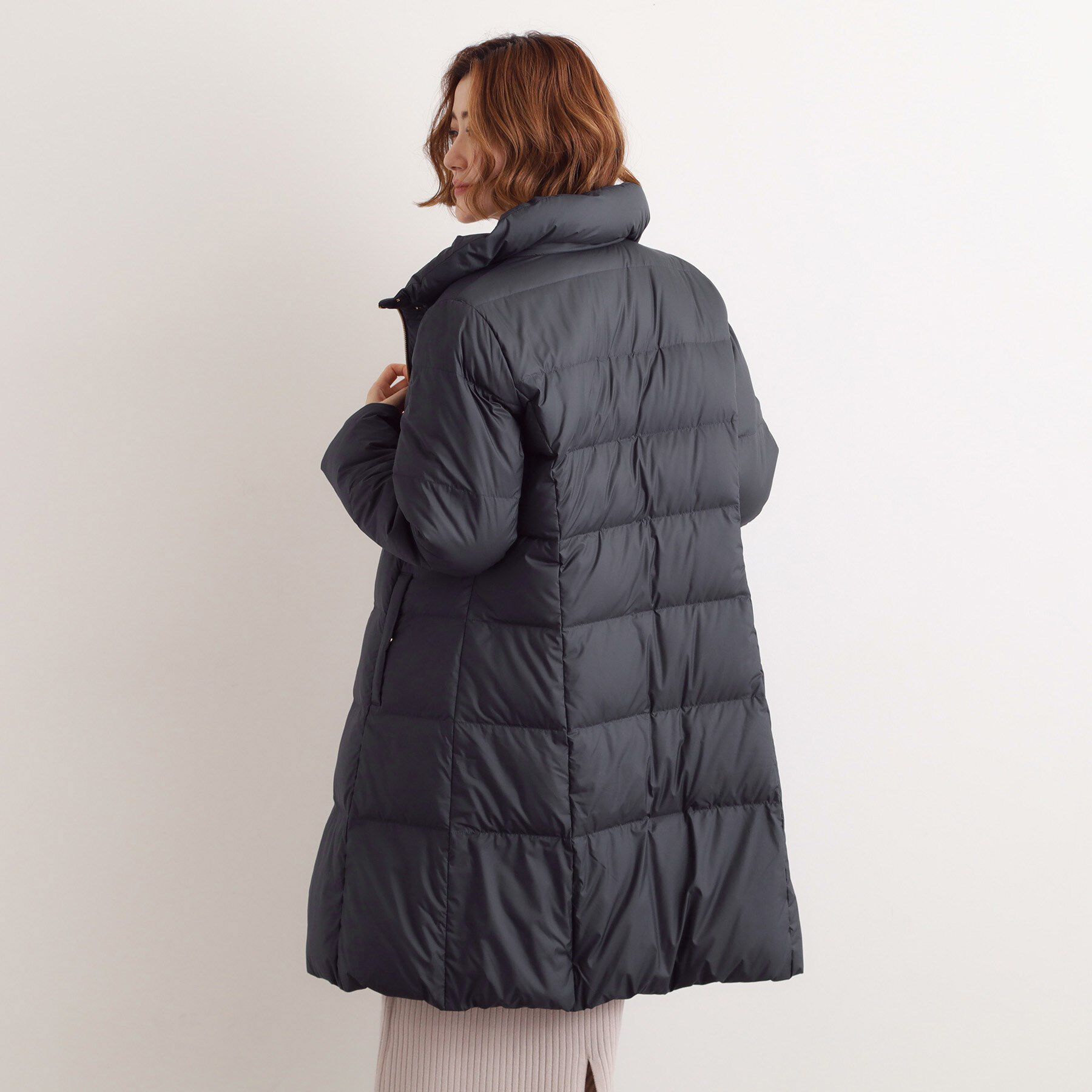 grove「【名品アウター/800FP・多機能】つつまれダウンロング」|ダウン|