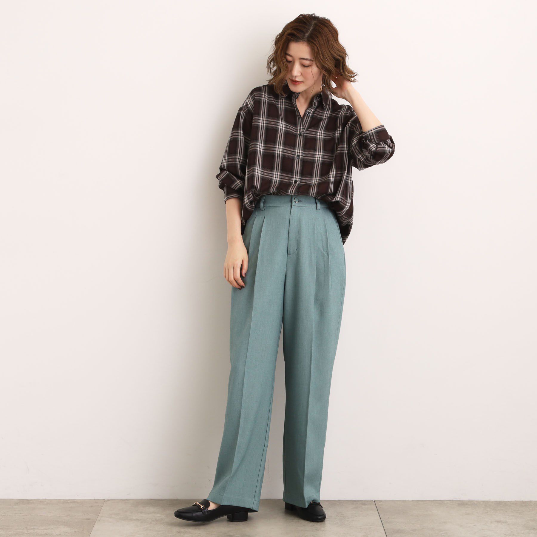 grove「ツータックワイドパンツ」|その他|