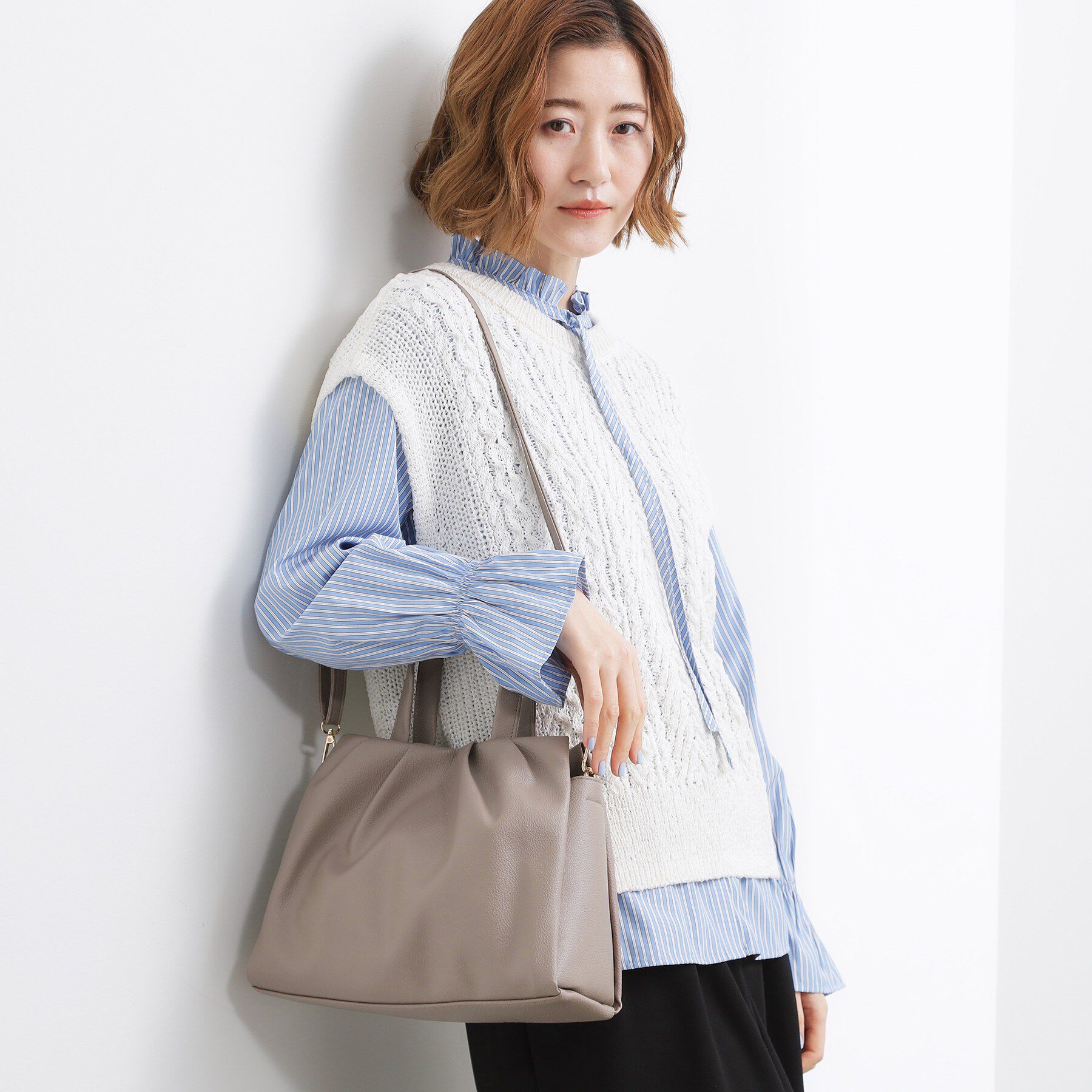 grove「スクエアタック2WAYトート」|トートバッグ|