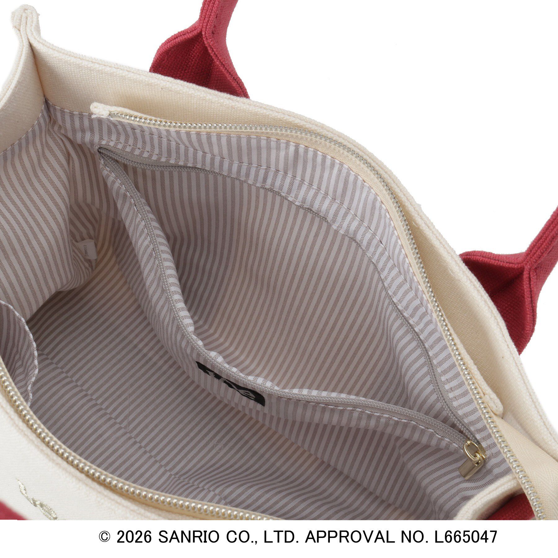 grove「【マイメロディ＆クロミ】Lee別注チャーム付きトート」|トートバッグ|