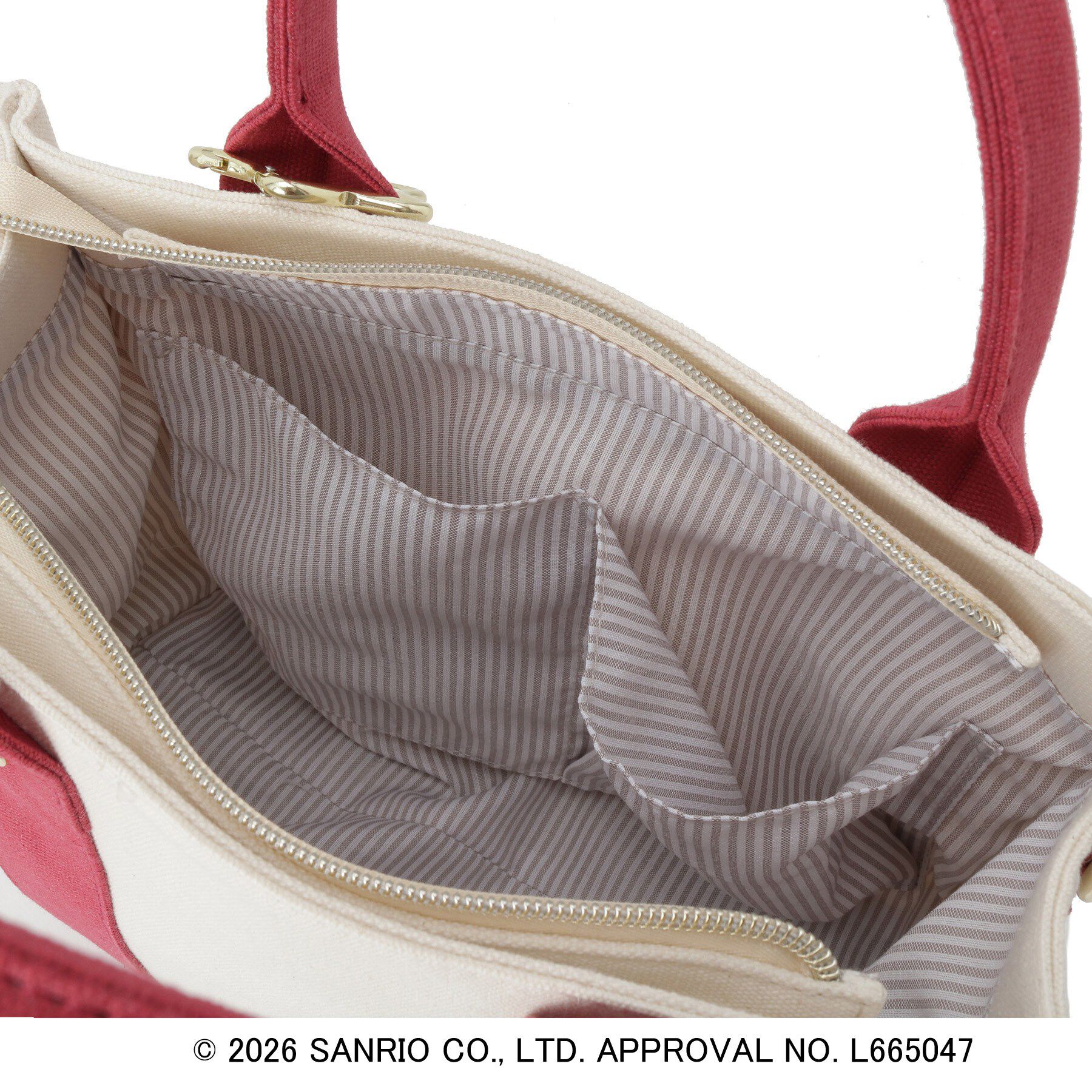 grove「【マイメロディ＆クロミ】Lee別注チャーム付きトート」|トートバッグ|