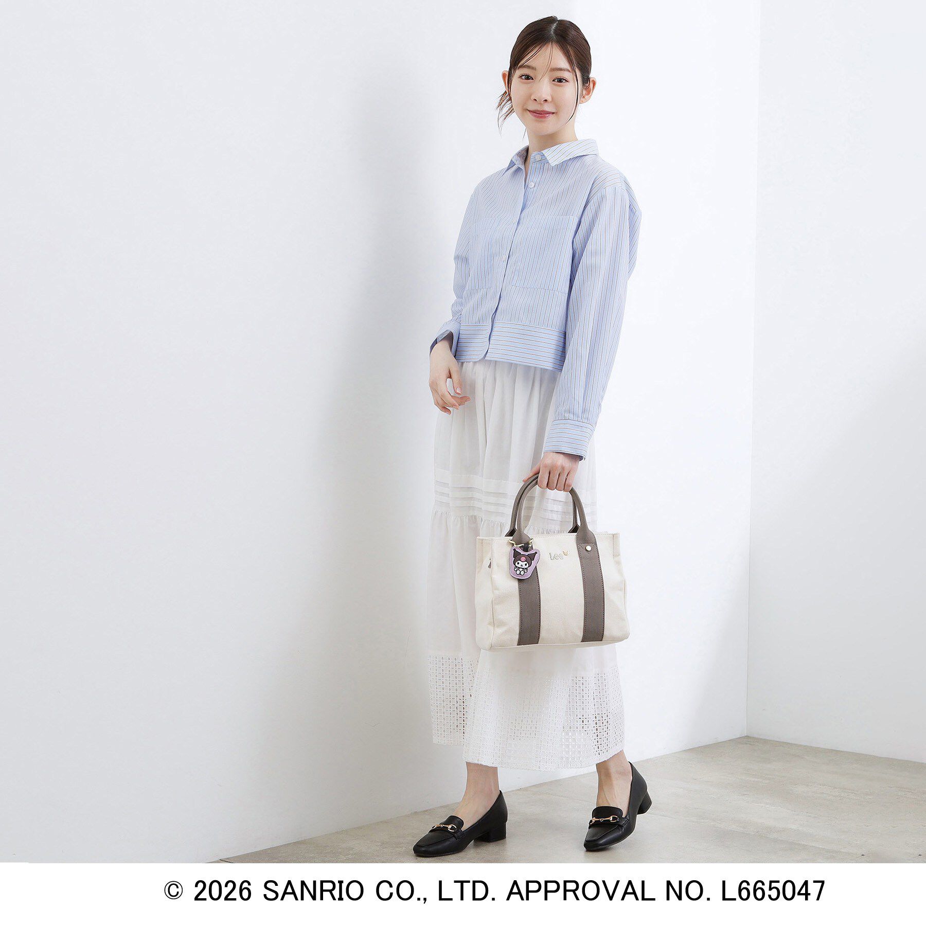 grove「【マイメロディ＆クロミ】Lee別注チャーム付きトート」|トートバッグ|