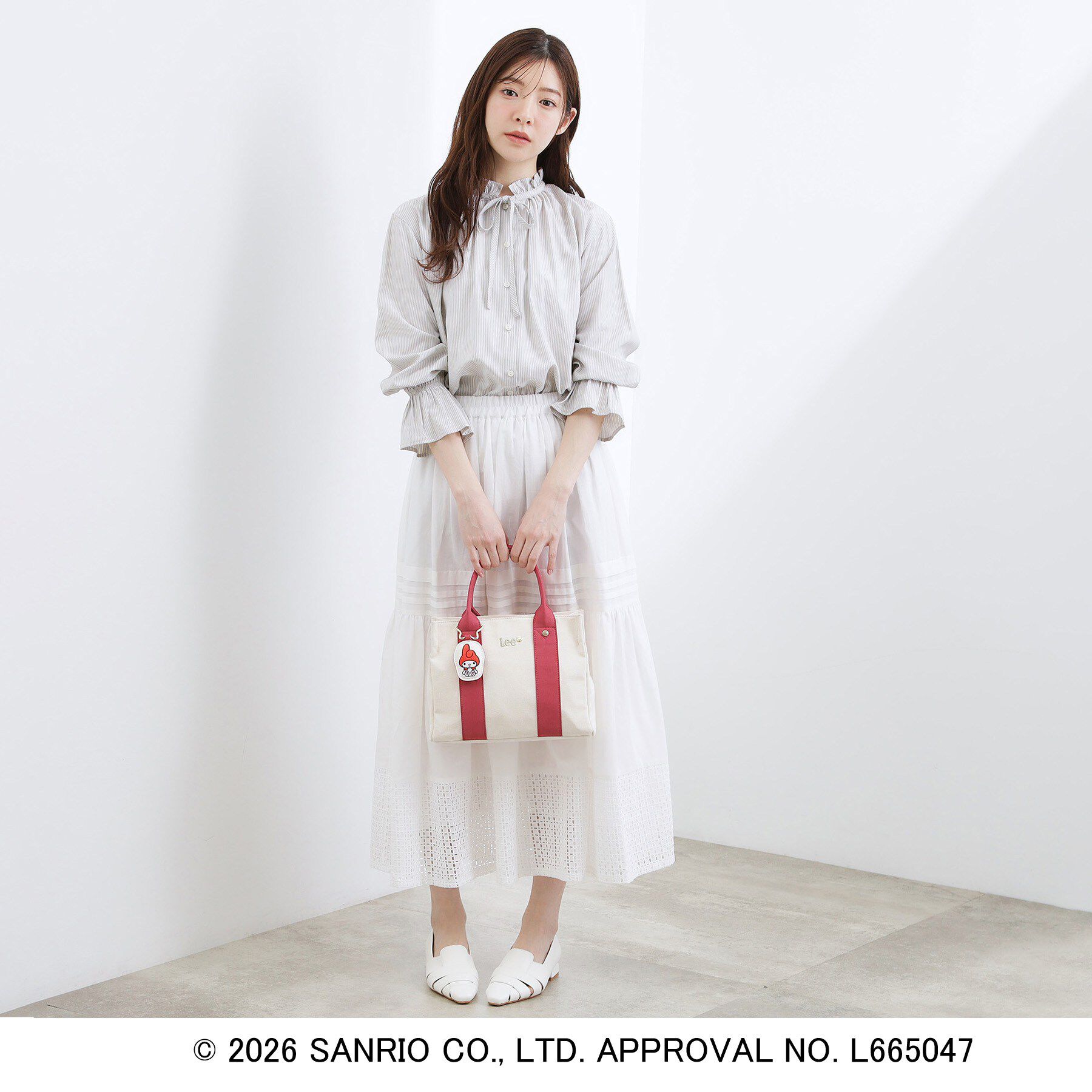 grove「【マイメロディ＆クロミ】Lee別注チャーム付きトート」|トートバッグ|