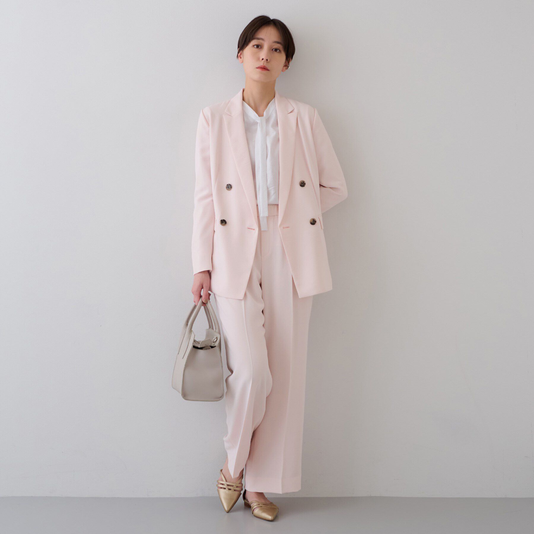 INDIVI「【着る日傘/遮熱/UVケア】ダブルジャケット」|スーツ|