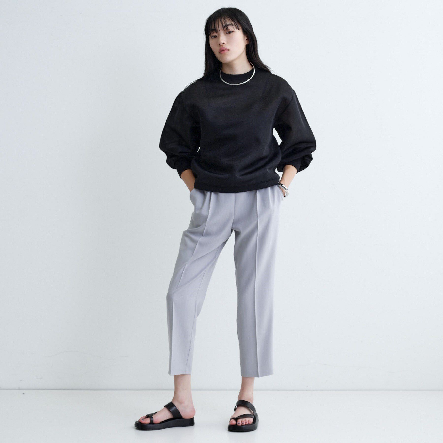 GALLEST「【接触冷感／セットアップ対応】イージーテーパードパンツ【通勤・セレモニー】」|その他|