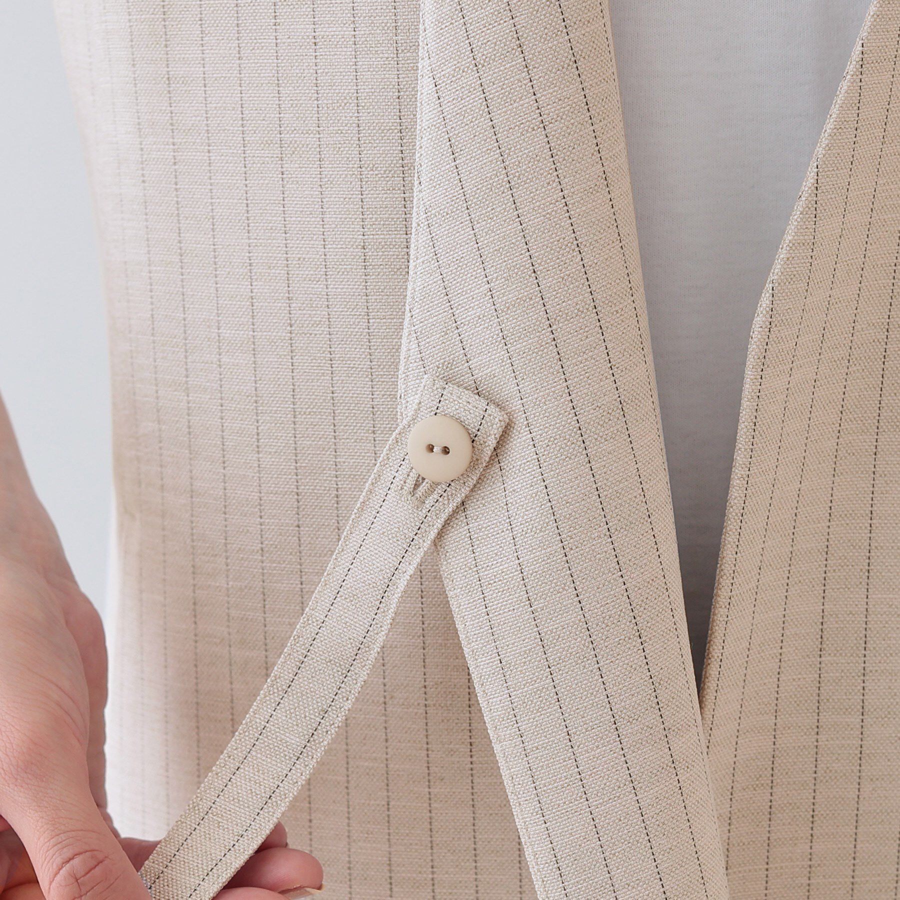 INDIVI「【こなれSETUP】リネンライクジレジャケット」|ベスト・ジレ|