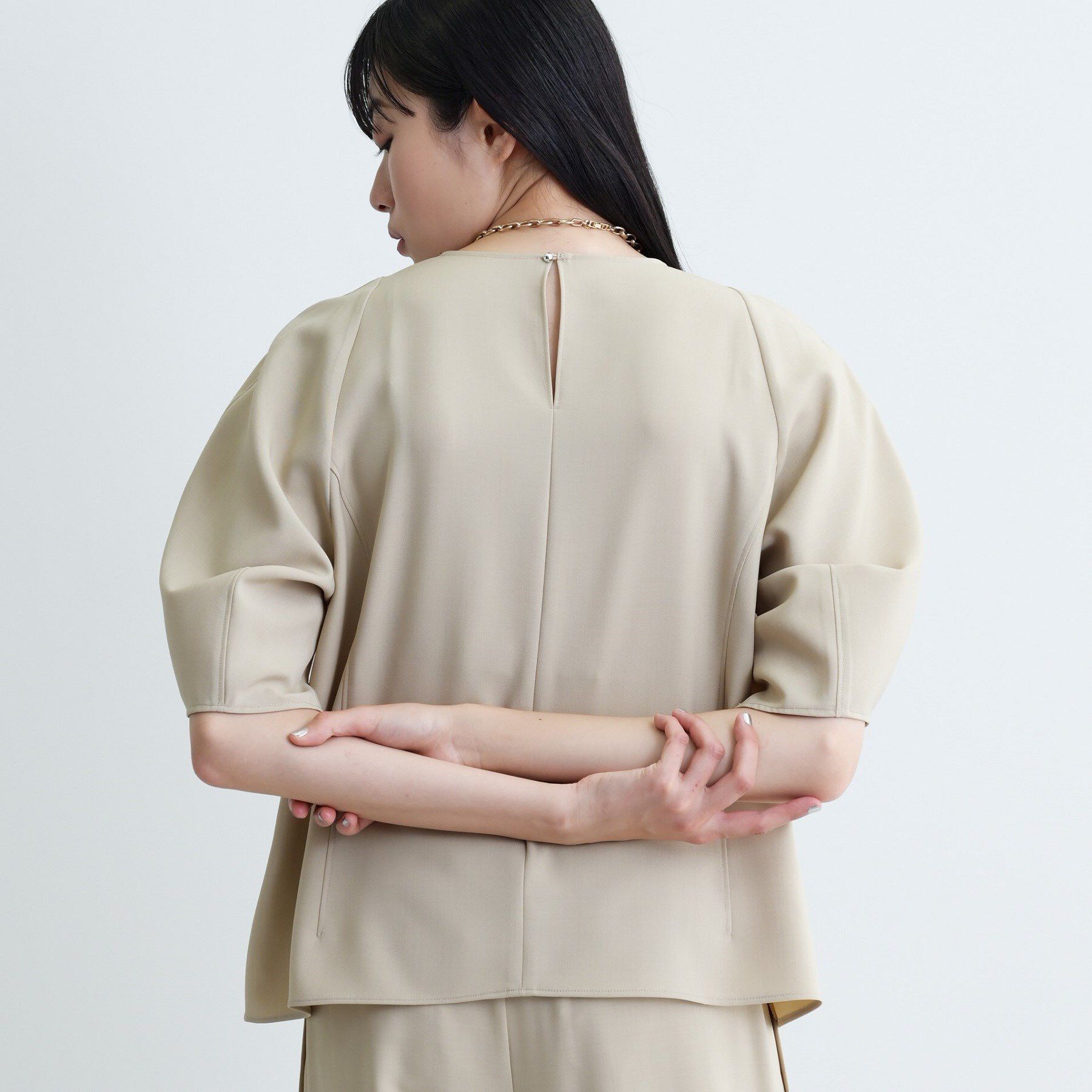 GALLEST「【セットアップ対応】バルーンスリーブブラウス【通勤・セレモニー】」|シャツ・ブラウス|