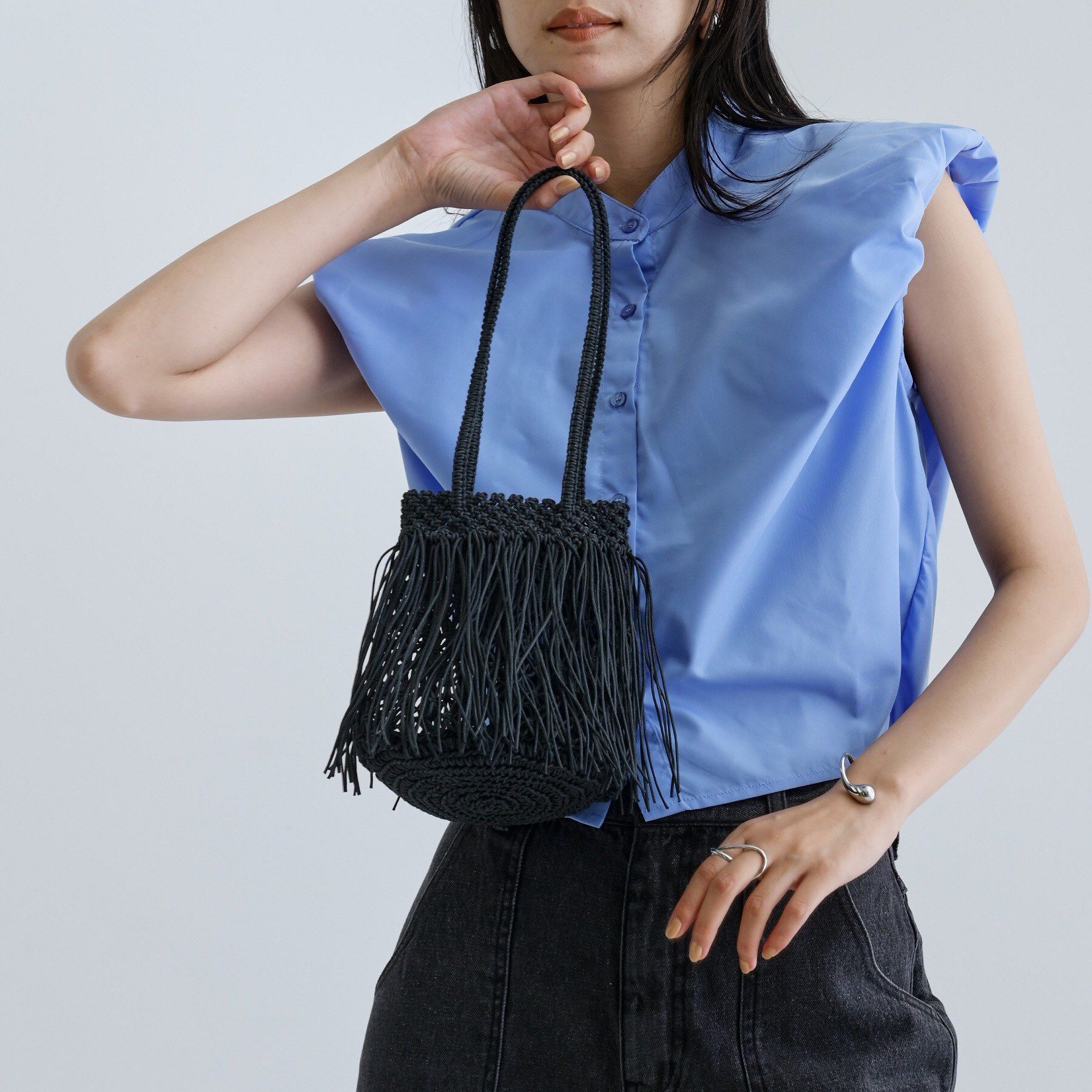 GALLEST「【The Bagmati】フリンジバッグ」|ハンドバッグ|