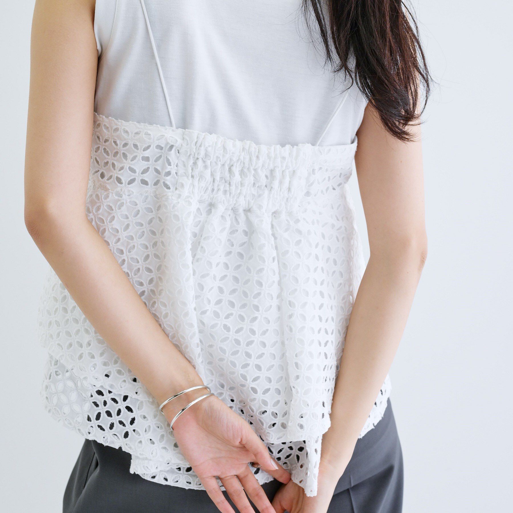 GALLEST「ティアードキャミSETカットソー」|Tシャツ・カットソー|