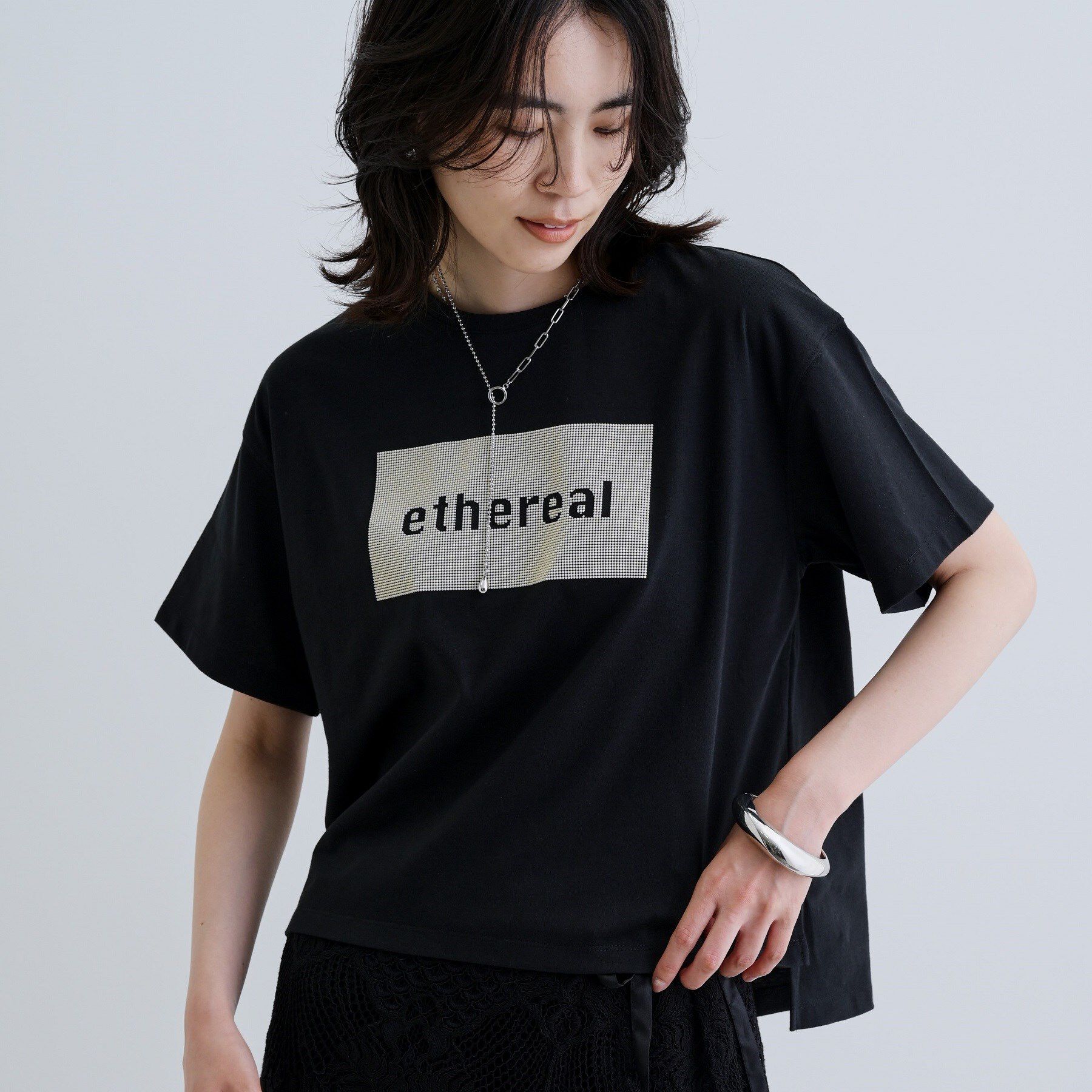 GALLEST「シリコンロゴプリントT」|Tシャツ・カットソー|