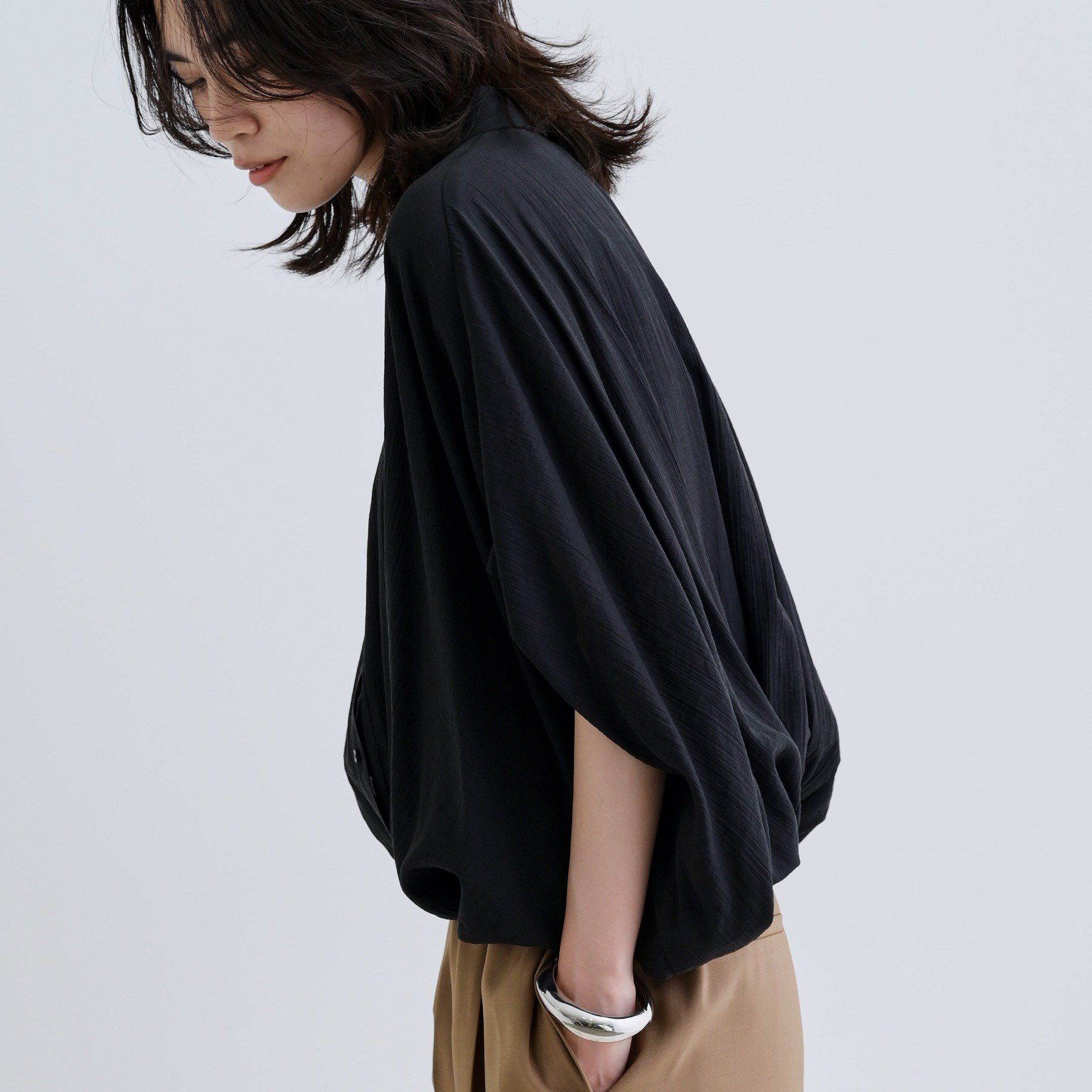 GALLEST「バルーンフォルムブラウス」|シャツ・ブラウス|