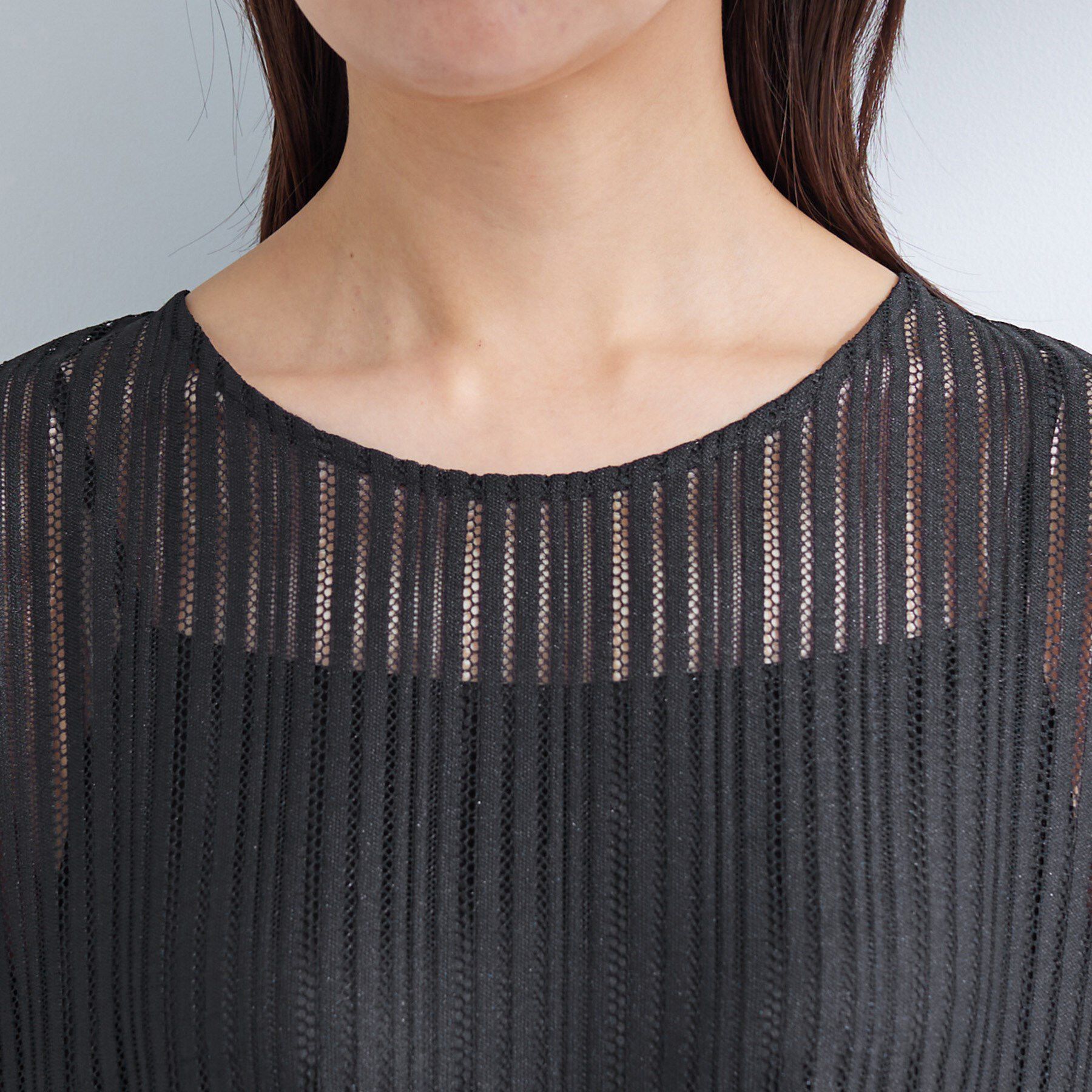 INDIVI「【洗える／セットアップ可能】ラッセルチュニック」|チュニック|