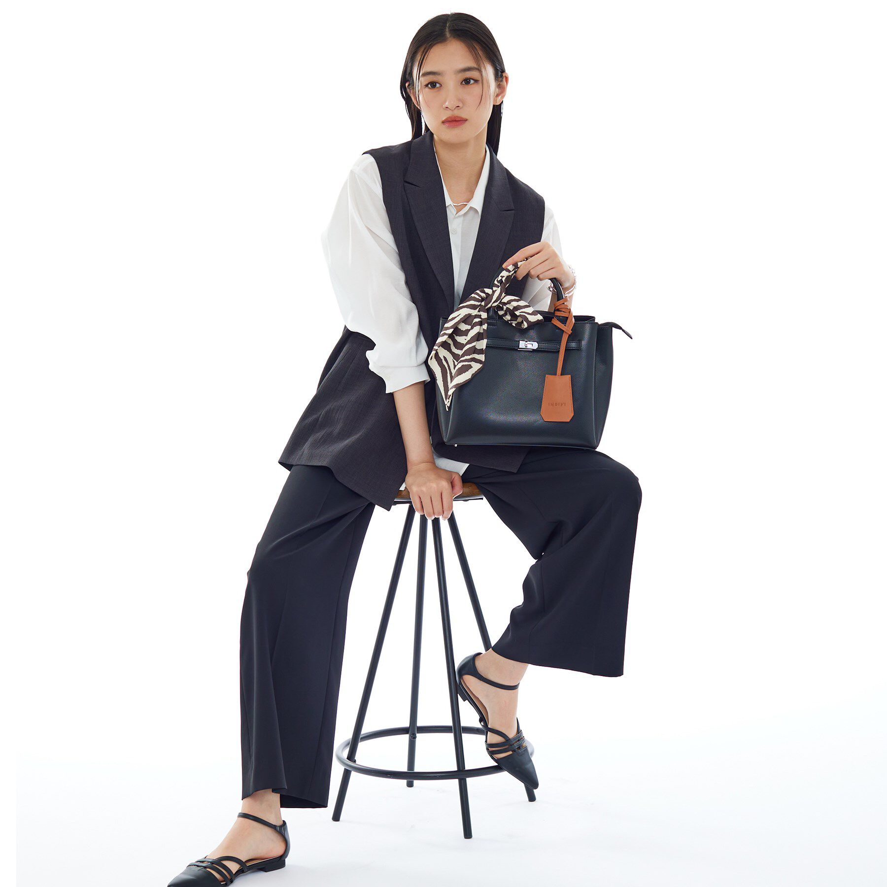 INDIVI「【2WAY】キーリングチャーム」|キーケース|