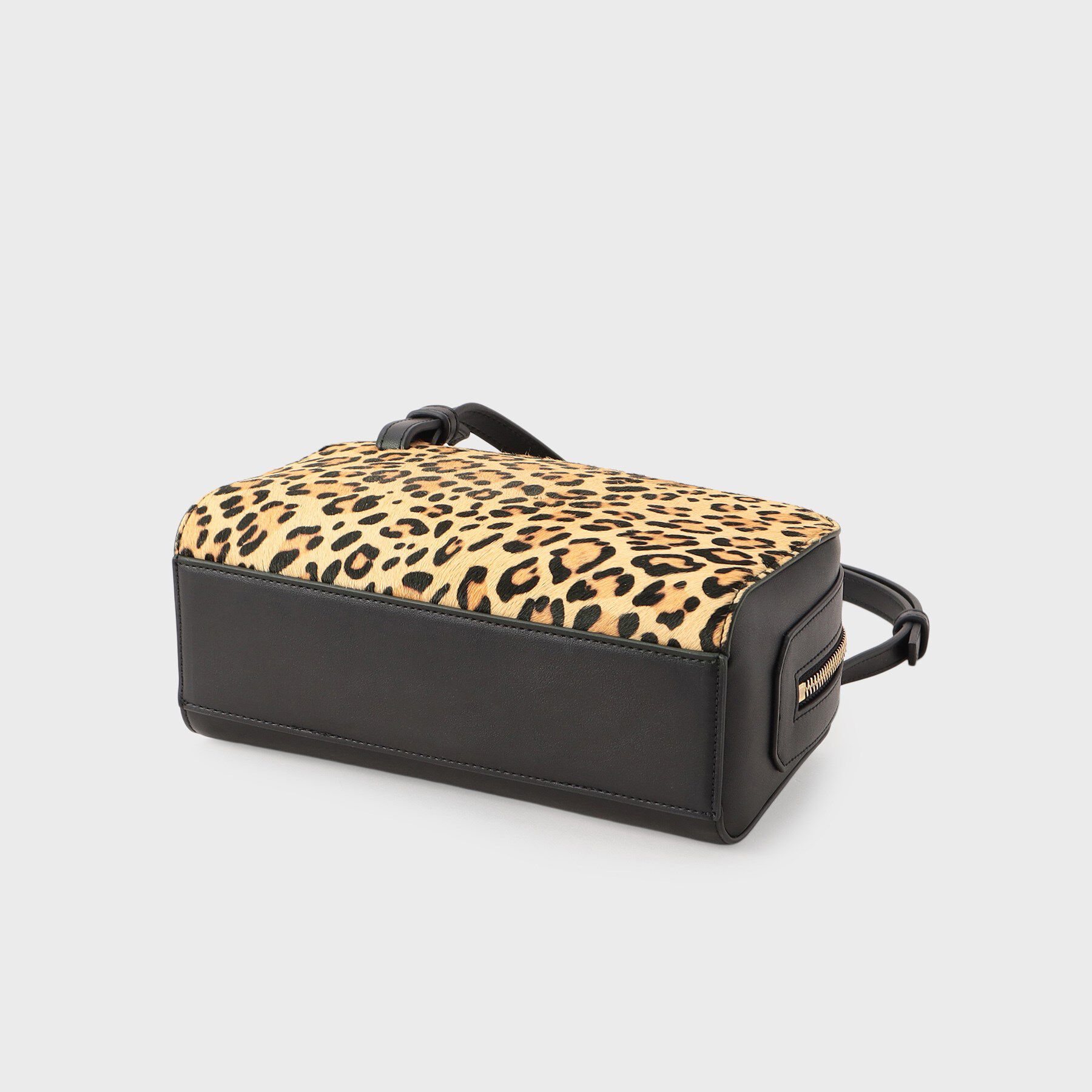 INDIVI「アニマルハラコ ボストンショルダー」|ショルダー・メッセンジャー|