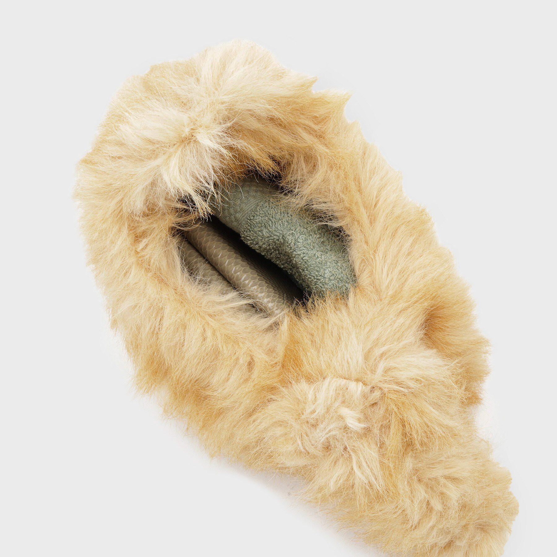 GALLEST「【LE VERNIS】ポワールフラッフィーファーバッグ」|ハンドバッグ|