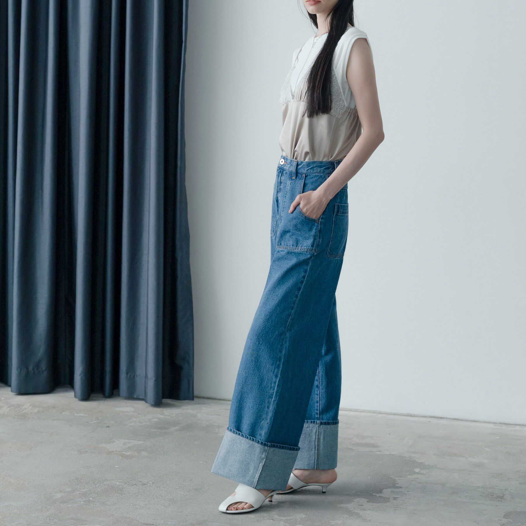 GALLEST「ロールアップデニム」|デニム|