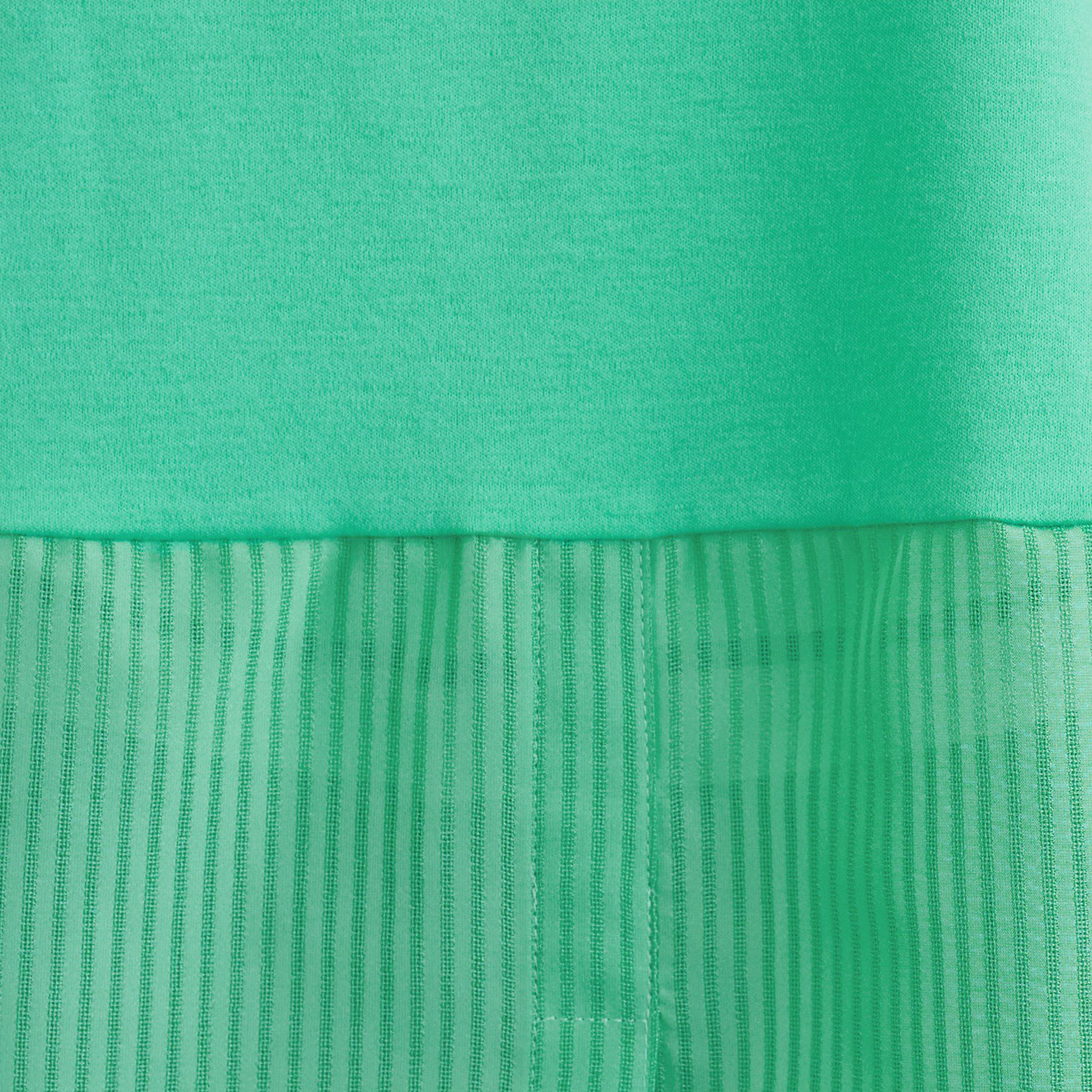 INDIVI「【コットン】シャツ切り替えカットソー」|Tシャツ・カットソー|