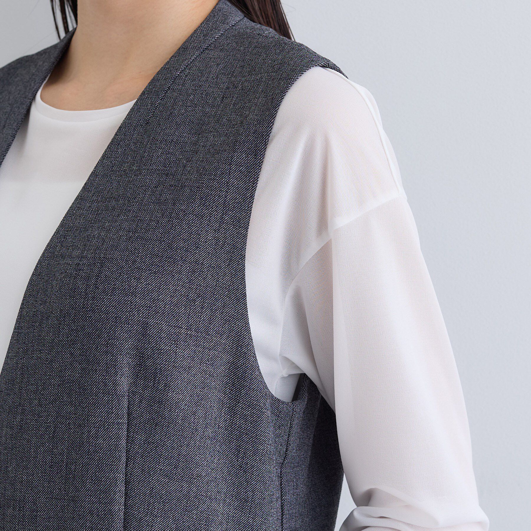 INDIVI「【トレンド／スタイルアップ】ストレッチコンビネゾン」|オールインワン|