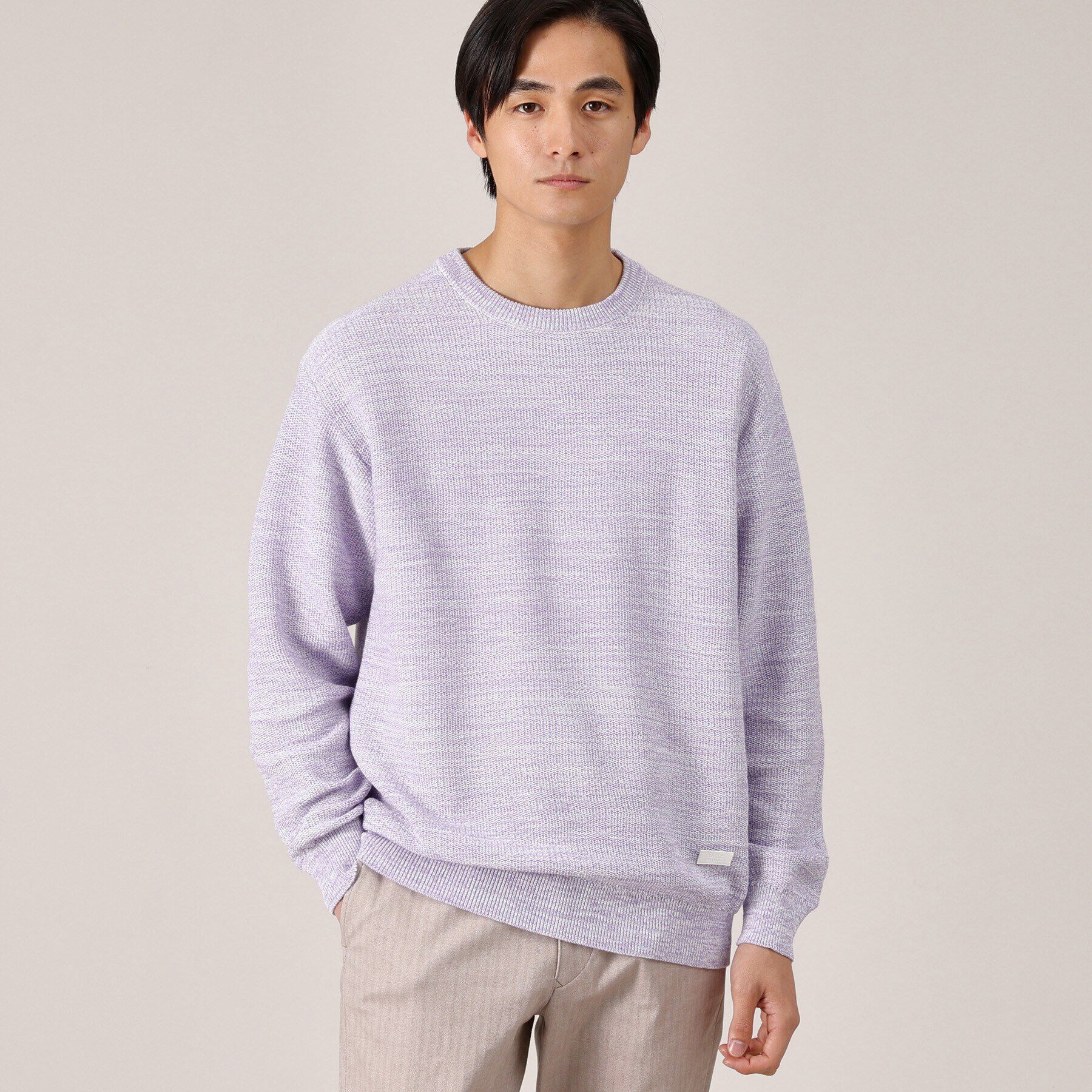 TAKEO KIKUCHI「スプリング メランジ ニット」|ニット・セーター|