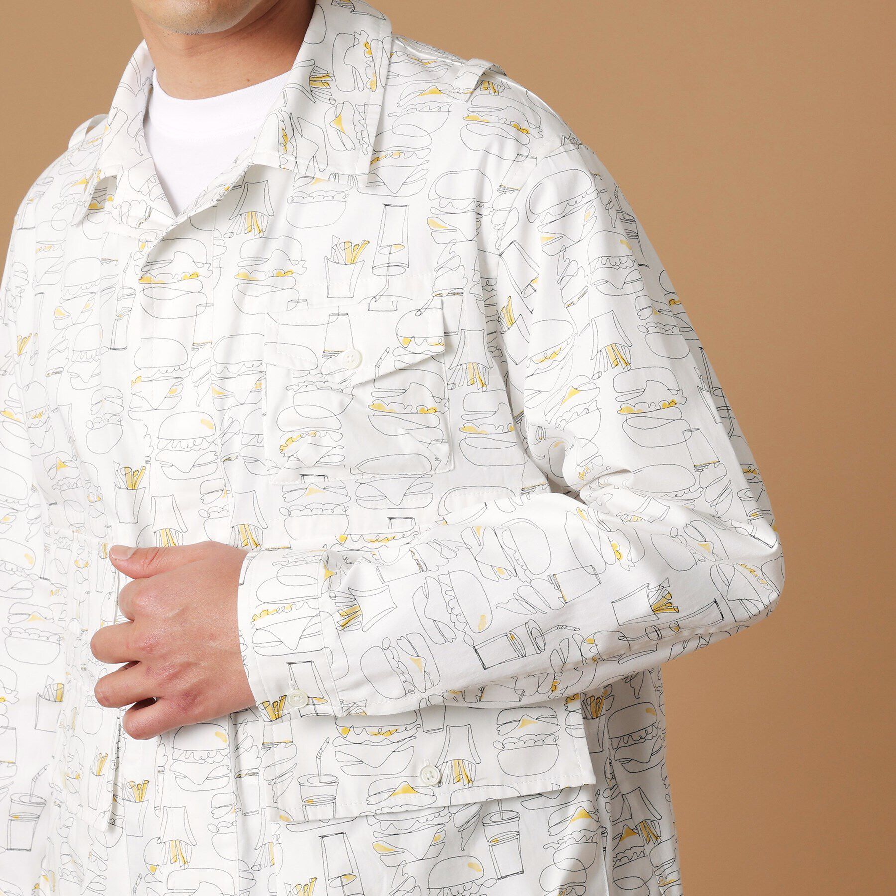 40CARATS&525「多ポケット シャツブルゾン」|ブルゾン・スタジャン|