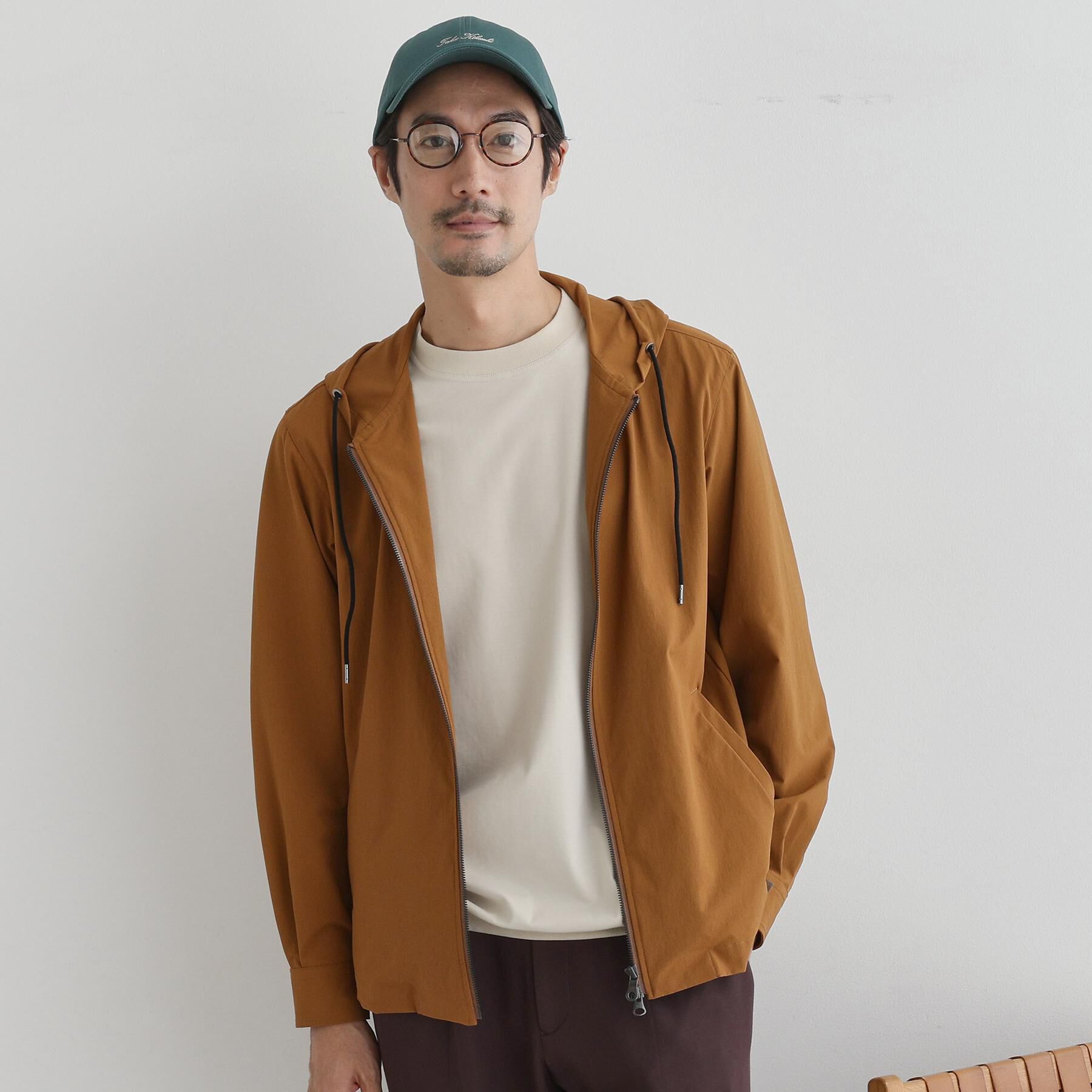 TAKEO KIKUCHI「【3D ナイロン ストレッチ】ジップアップ フードブルゾン」|ブルゾン・スタジャン|