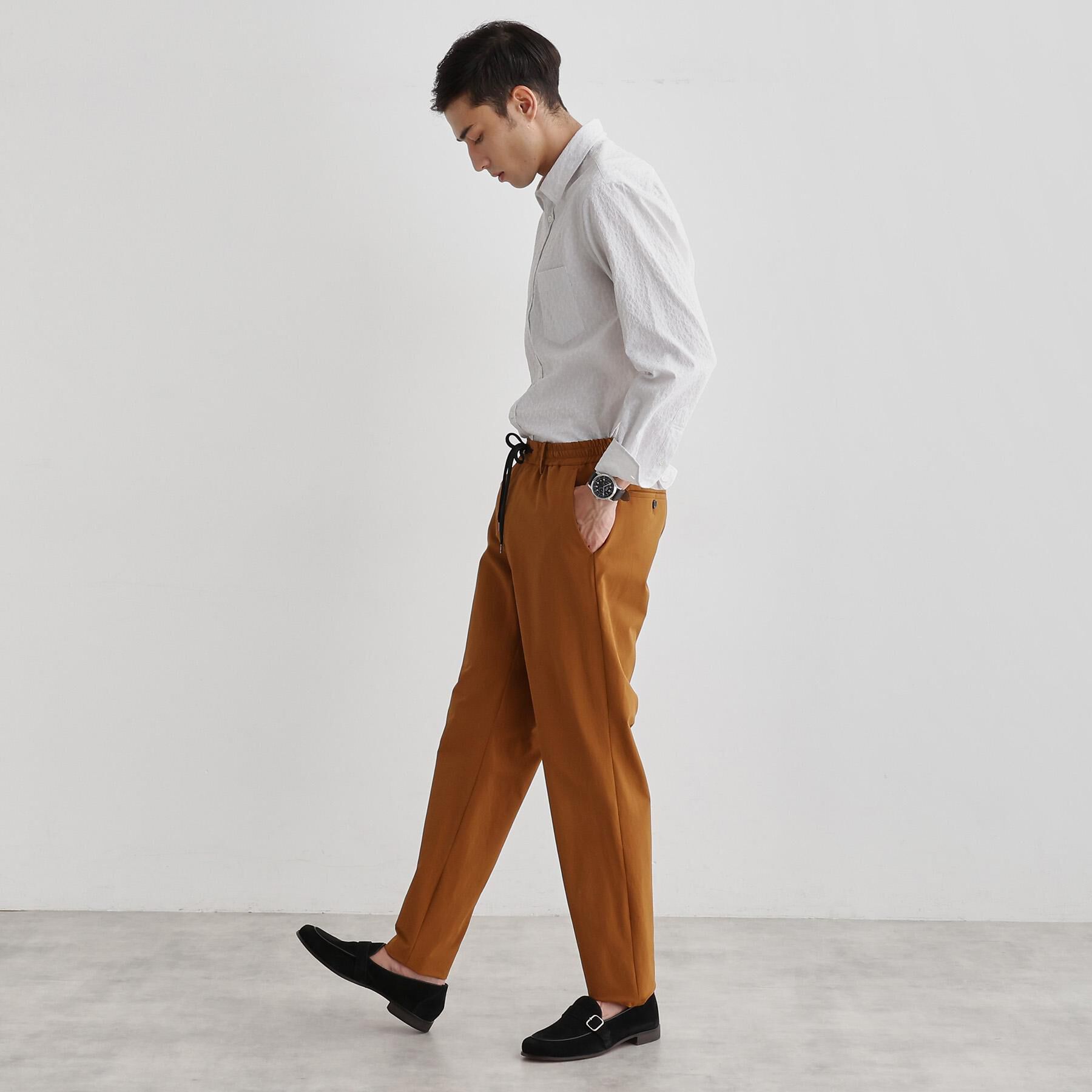 TAKEO KIKUCHI「【3Dナイロンストレッチ】スリムイージーパンツ」|その他|