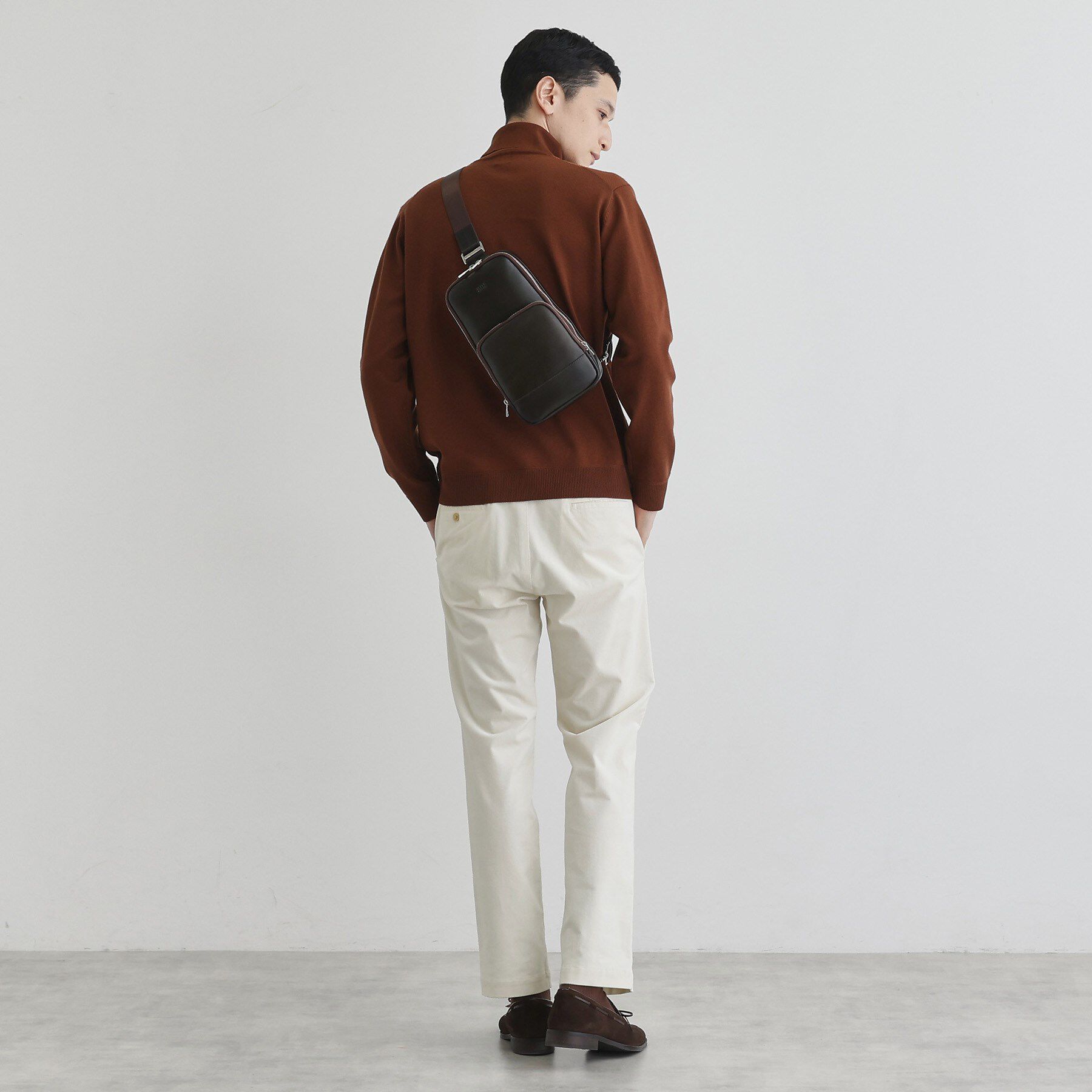 TAKEO KIKUCHI「アニリンレザー ワンショルダーバッグ」|ショルダー・メッセンジャー|