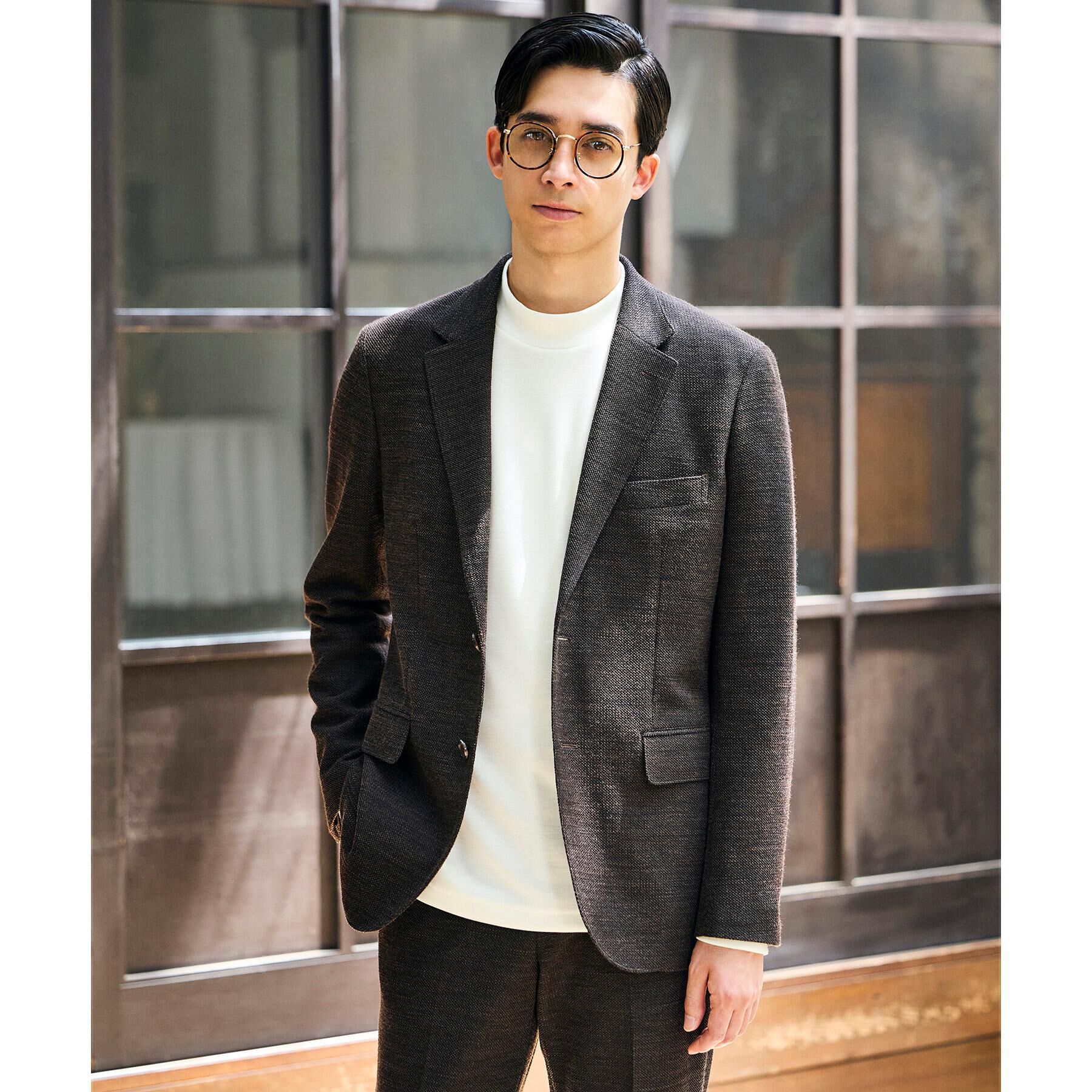 TAKEO KIKUCHI「【Sサイズ～】ラッセルメッシュ ジャケット」|テーラードジャケット|