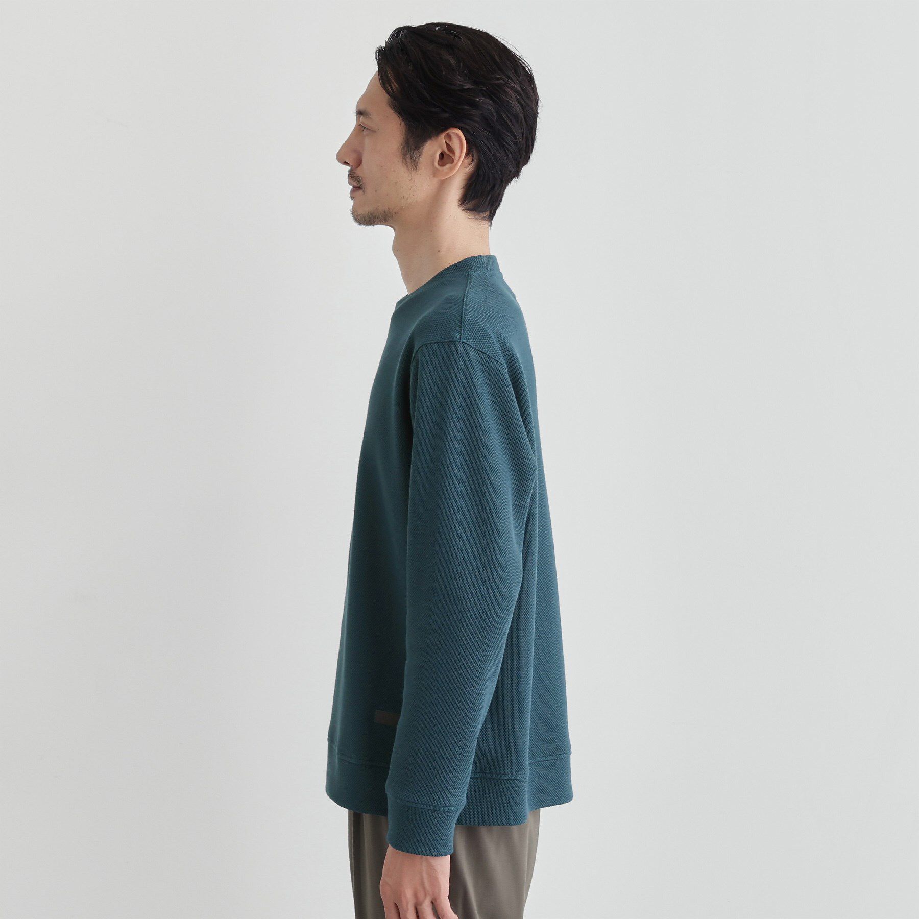 TAKEO KIKUCHI「【尾州織】クルーネック カットソー」|Tシャツ・カットソー|