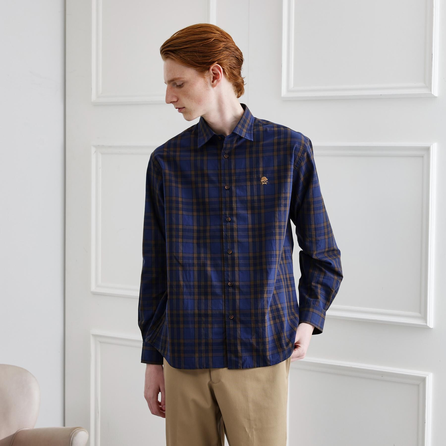 TAKEO KIKUCHI「【LIMITED】ダークチェック長袖シャツ」|シャツ・ブラウス|