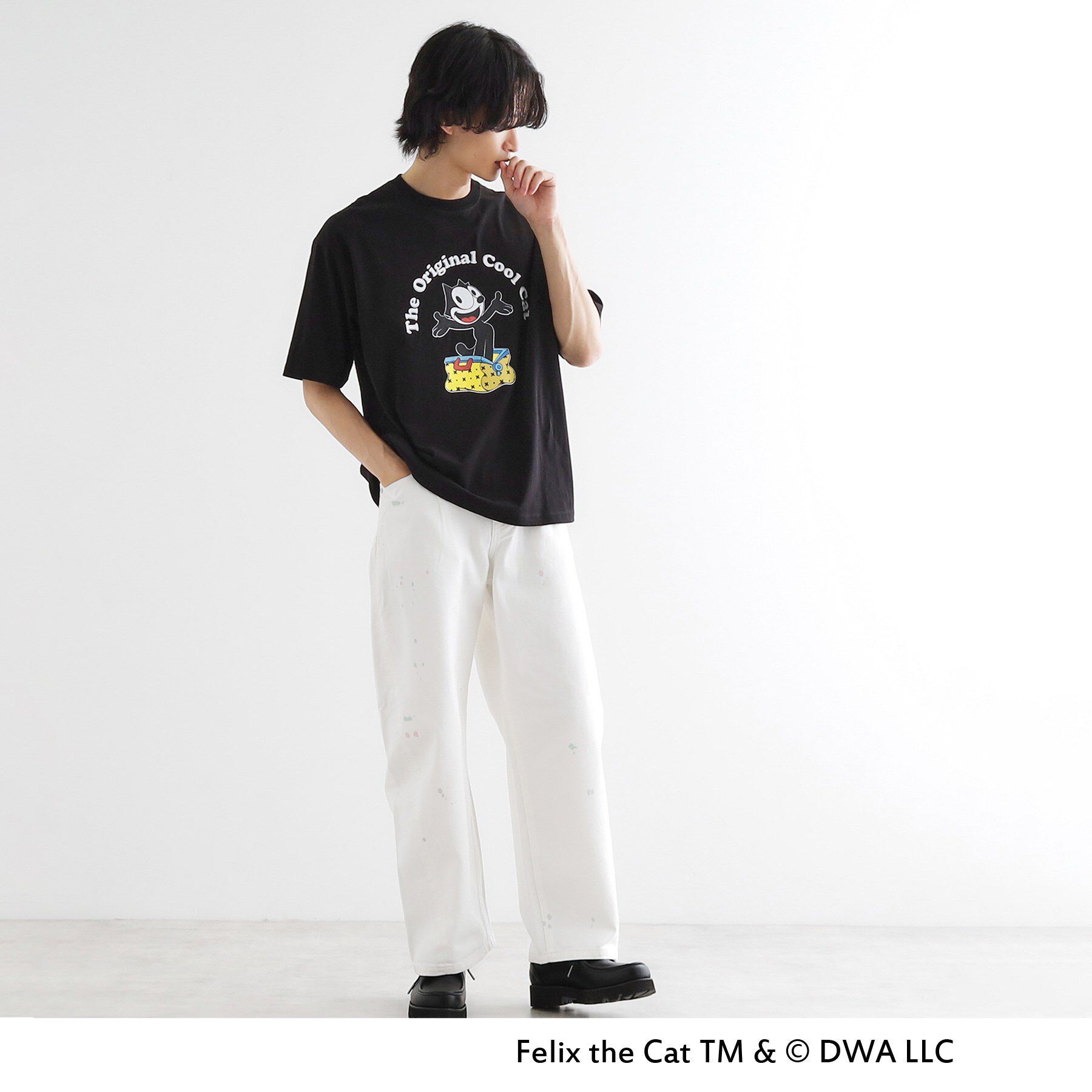 tk.TAKEO KIKUCHI「FELIX THE CAT Tシャツ」|Tシャツ・カットソー|