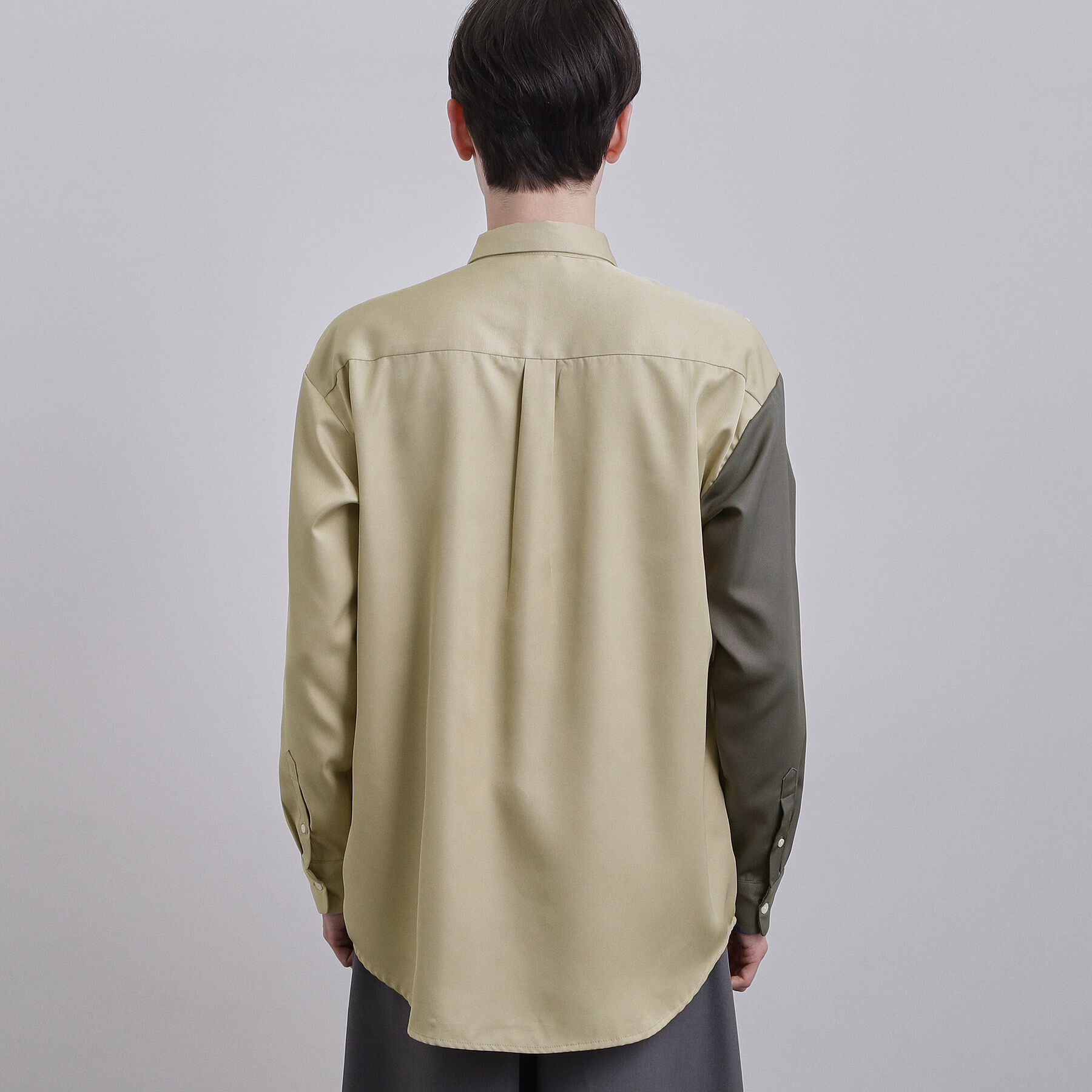 tk.TAKEO KIKUCHI「ダイアゴナル切り替えシャツ」|シャツ・ブラウス|