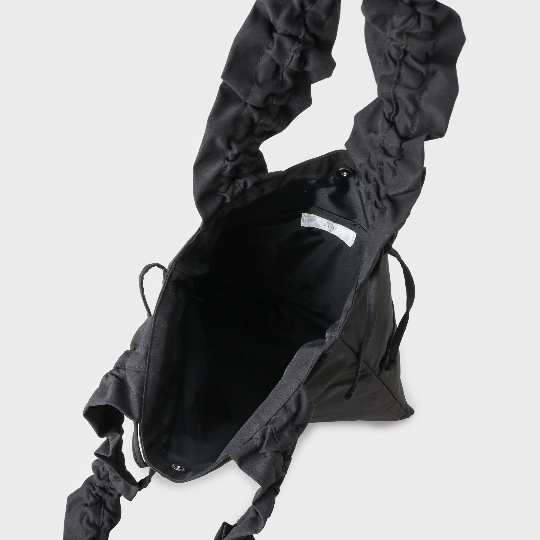 index「【A4サイズ収納可能】持ち手フリルトートバッグ」|トートバッグ|