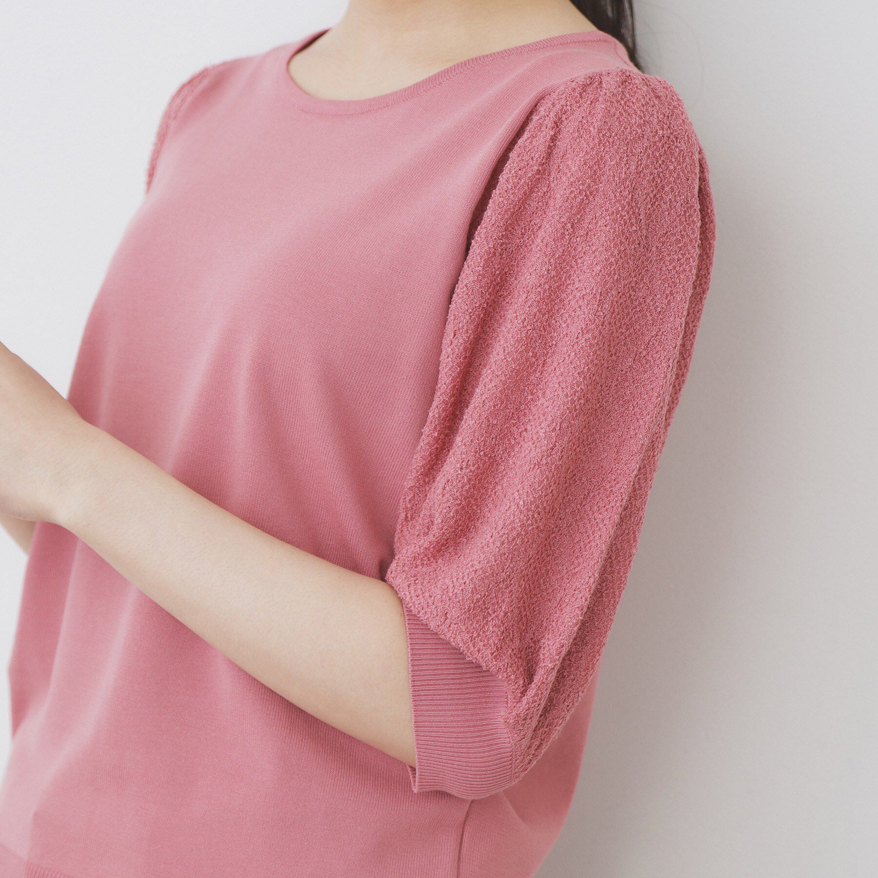 index「パフスリーブニット【洗濯機洗い可】」|ニット・セーター|