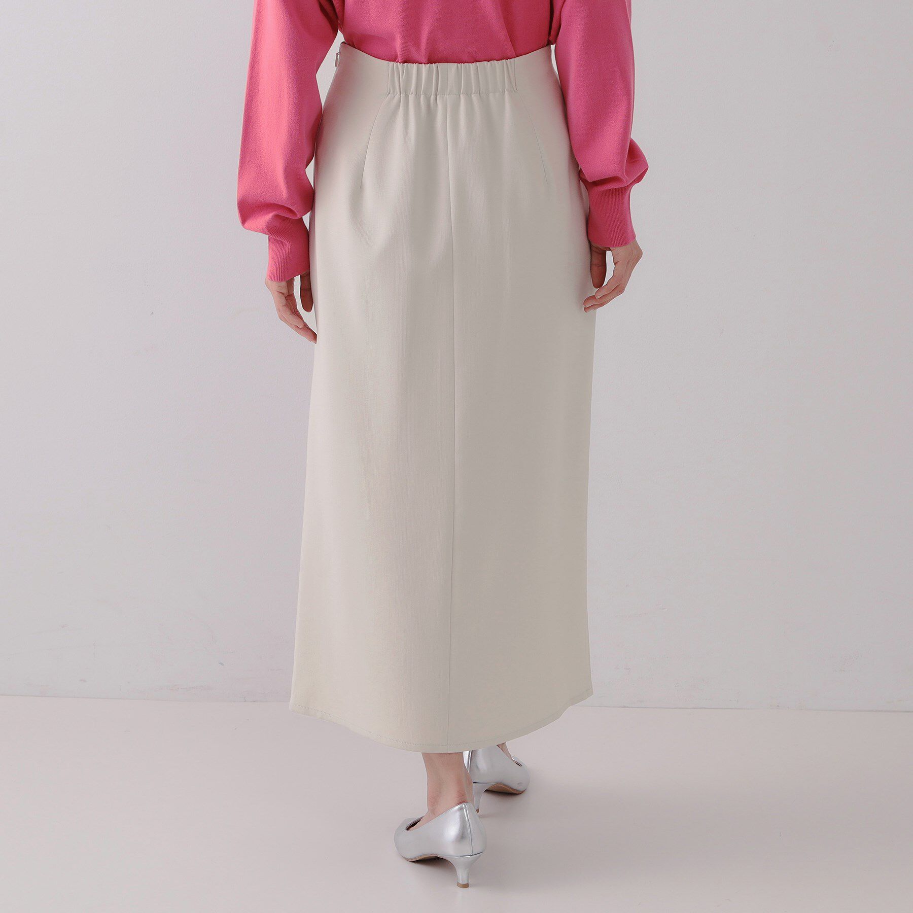 OPAQUE.CLIP「ストレッチダブルポケットタイトスカート【洗濯機洗い可/防シワ】」|スカート|