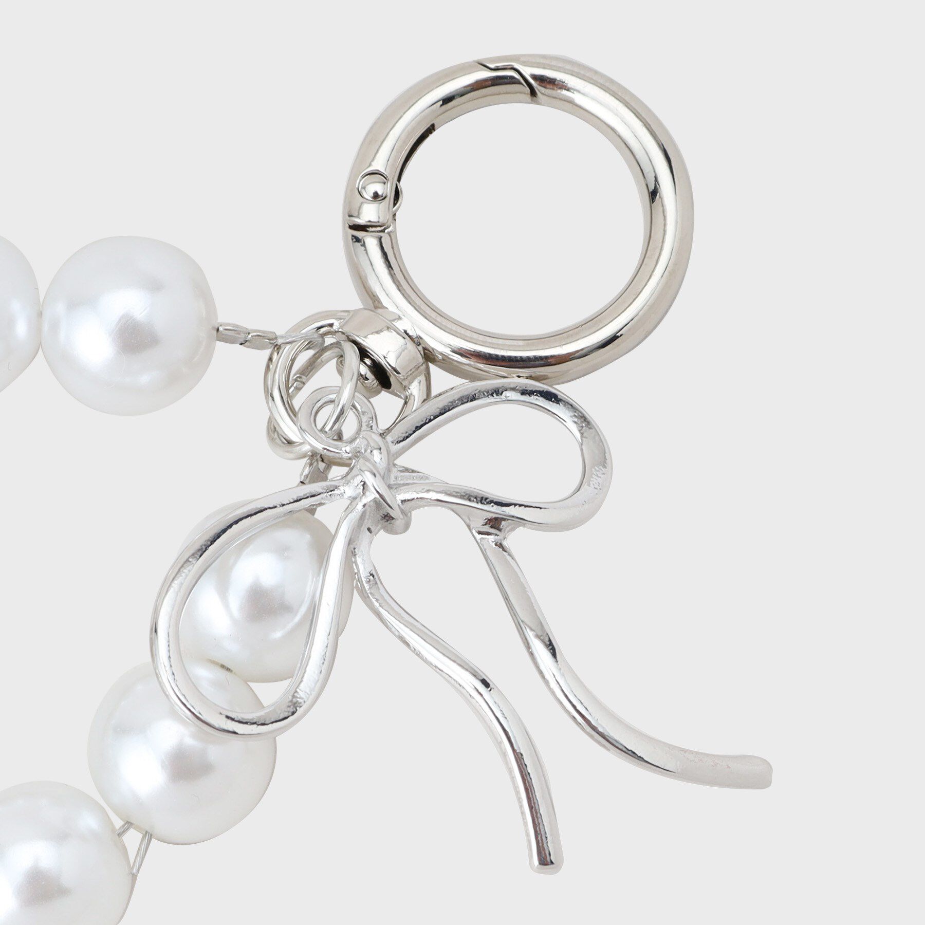 OPAQUE.CLIP「ボールリボンチャーム」|キーケース|