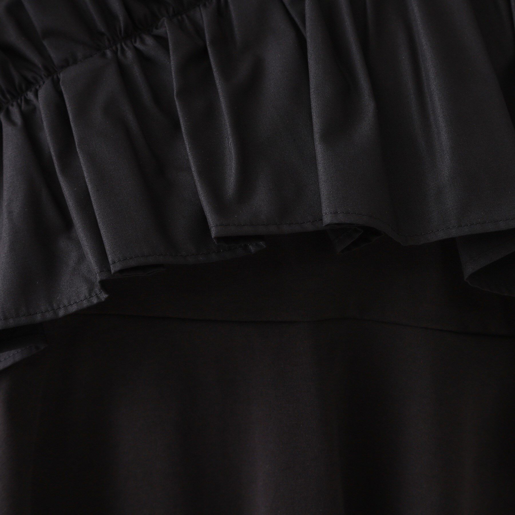 OPAQUE.CLIP「フリルドッキングペプラムトップス【接触冷感/洗濯機洗い可】」|Tシャツ・カットソー|