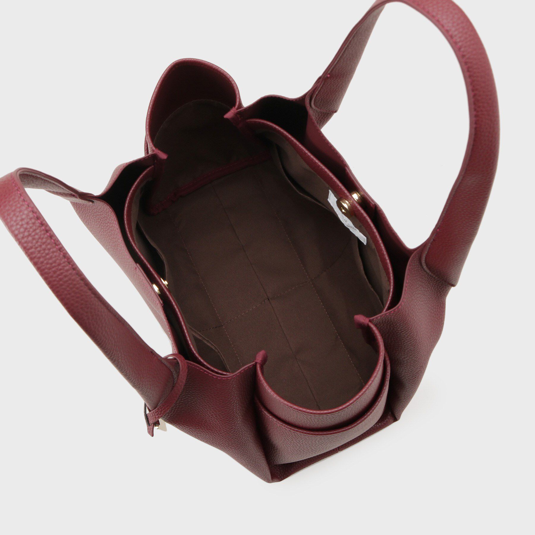 OPAQUE.CLIP「【軽量/多ポケット】ワイドマチ付きシュリンクトートバッグ」|トートバッグ|