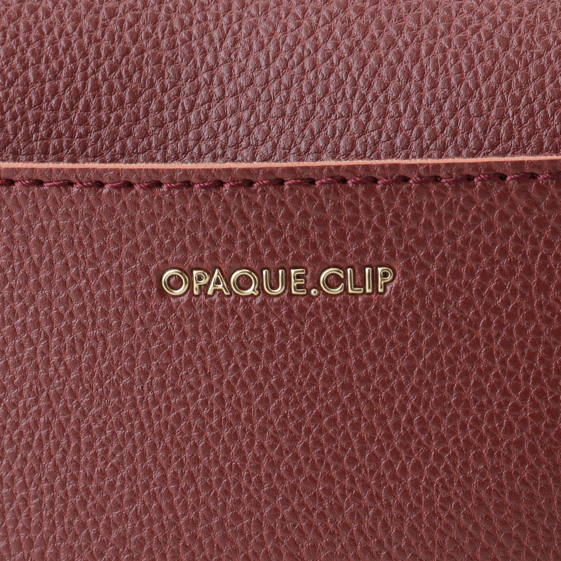 OPAQUE.CLIP「【長さ調節可能】ラウンドスクエアマチ付きミニショルダーバッグ」|ショルダー・メッセンジャー|