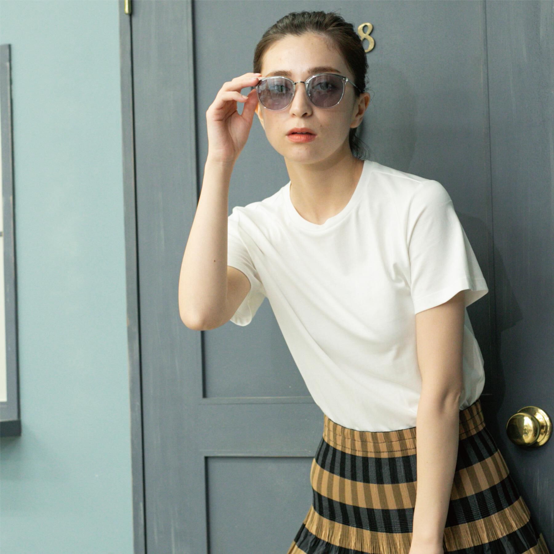 OPAQUE.CLIP「《5色展開》ベーシックTシャツ【洗濯機洗い可/UV/接触冷感】」|Tシャツ・カットソー|