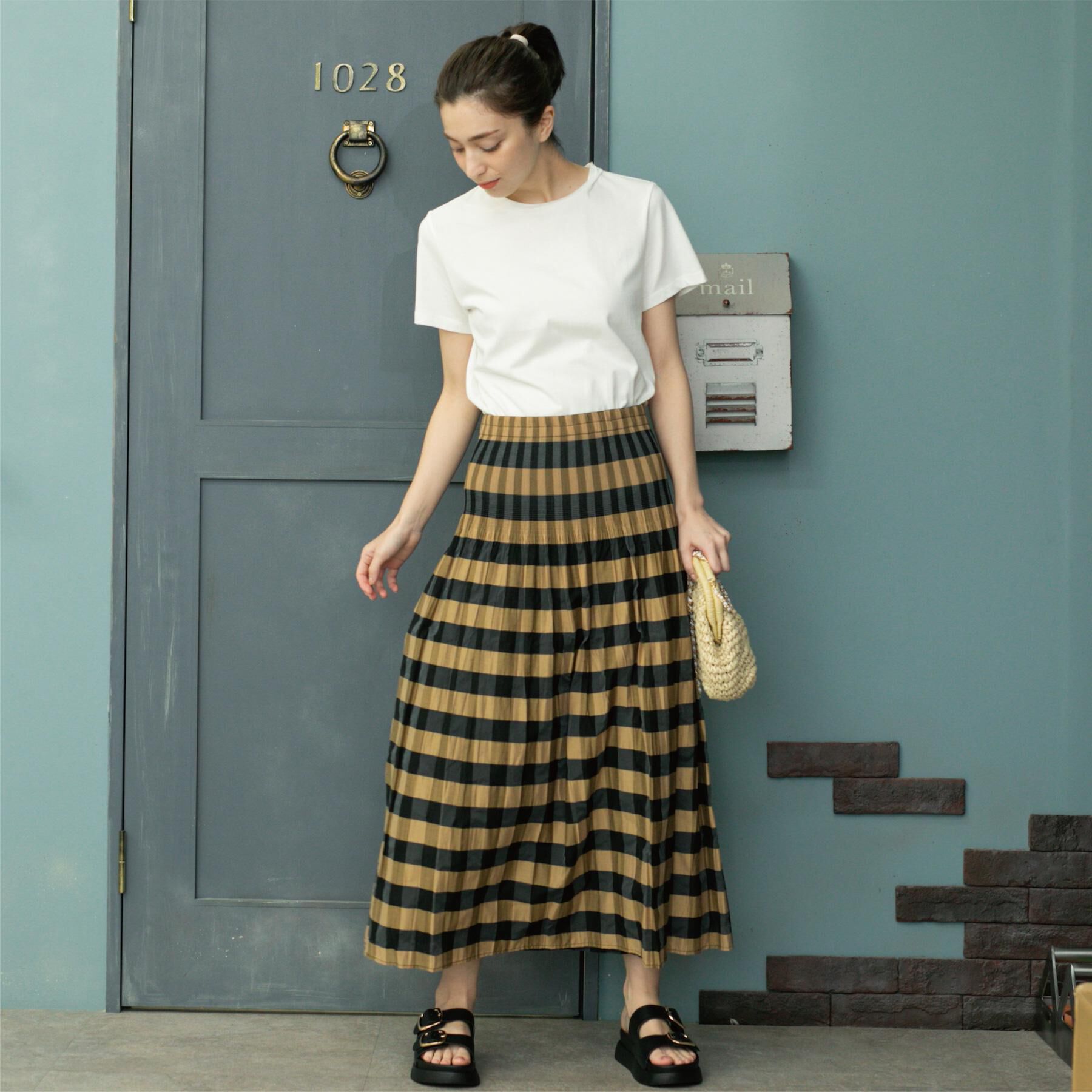 OPAQUE.CLIP「《5色展開》ベーシックTシャツ【洗濯機洗い可/UV/接触冷感】」|Tシャツ・カットソー|