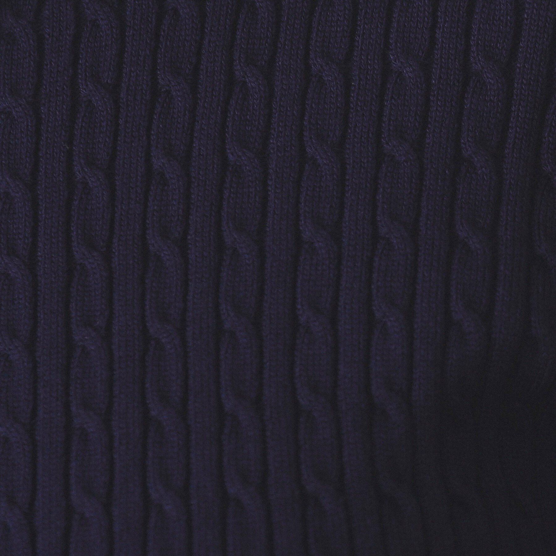 OPAQUE.CLIP「ケーブルハーフスリーブニット【UVケア/洗濯機OK】《6col/S～LL》」|ニット・セーター|