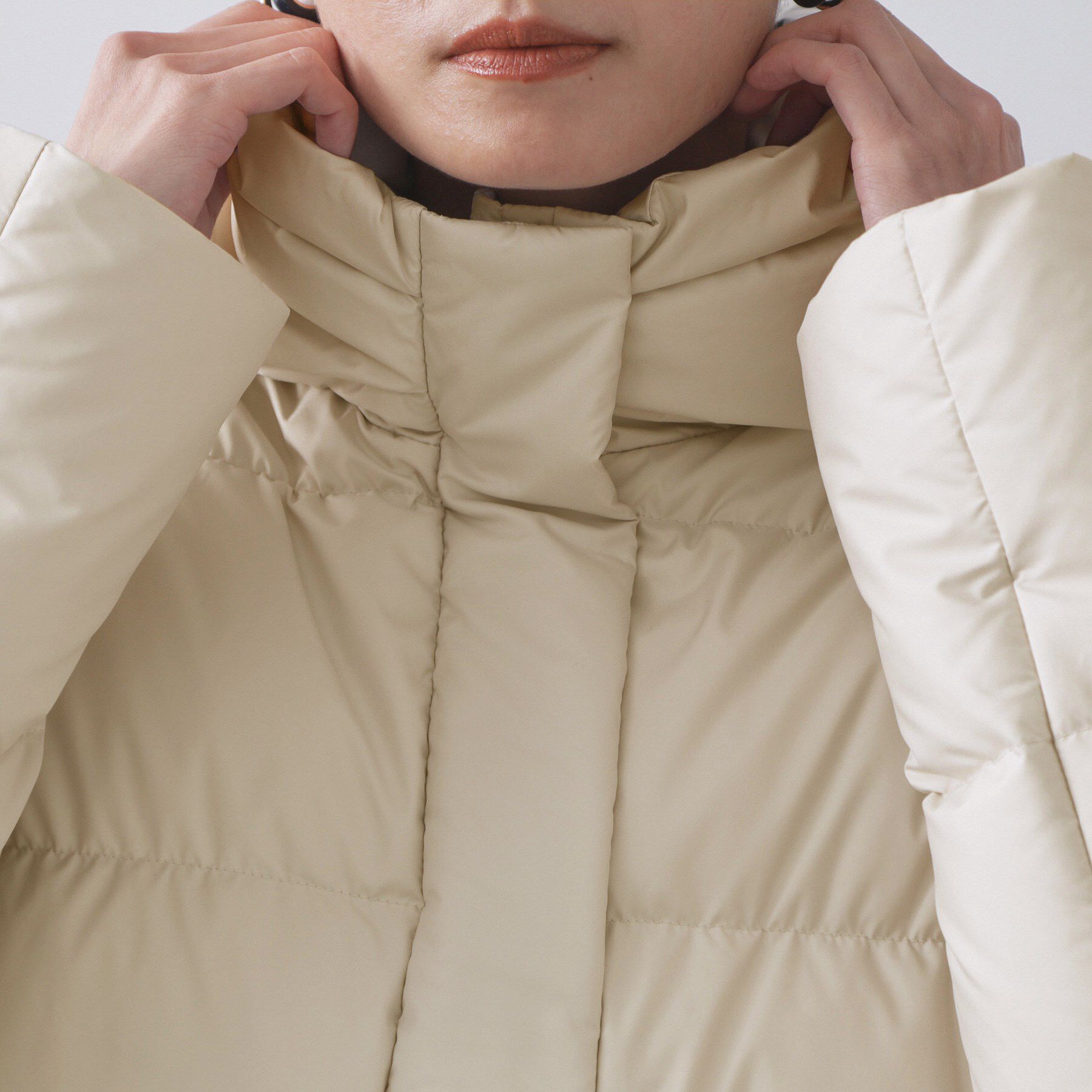 OPAQUE.CLIP「撥水ショートダウン【防風/抗菌防臭/洗濯機洗い可】《SS～LL》」|ダウン|