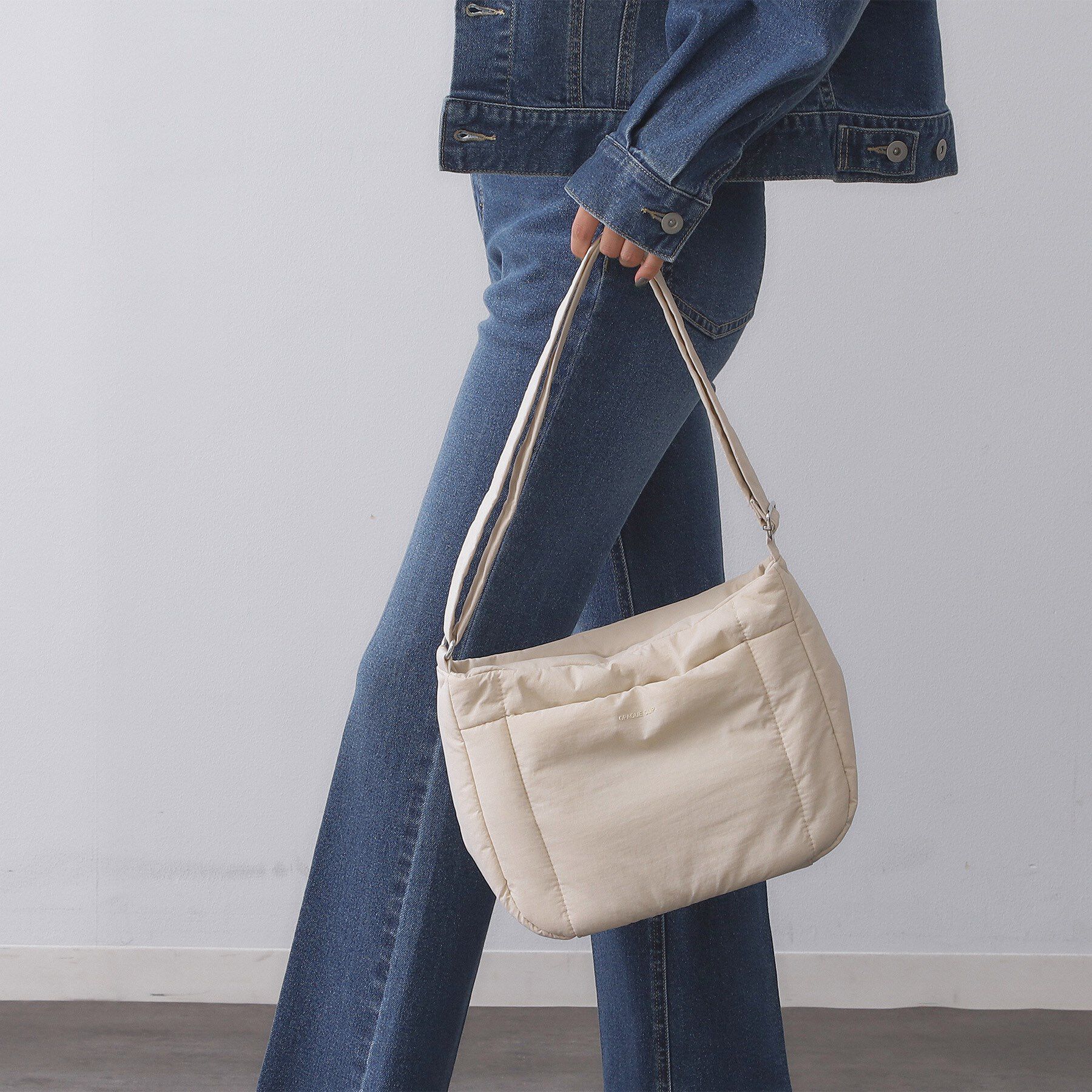 OPAQUE.CLIP「【軽量】ミドルサイズパフィーショルダーバッグ」|ショルダー・メッセンジャー|