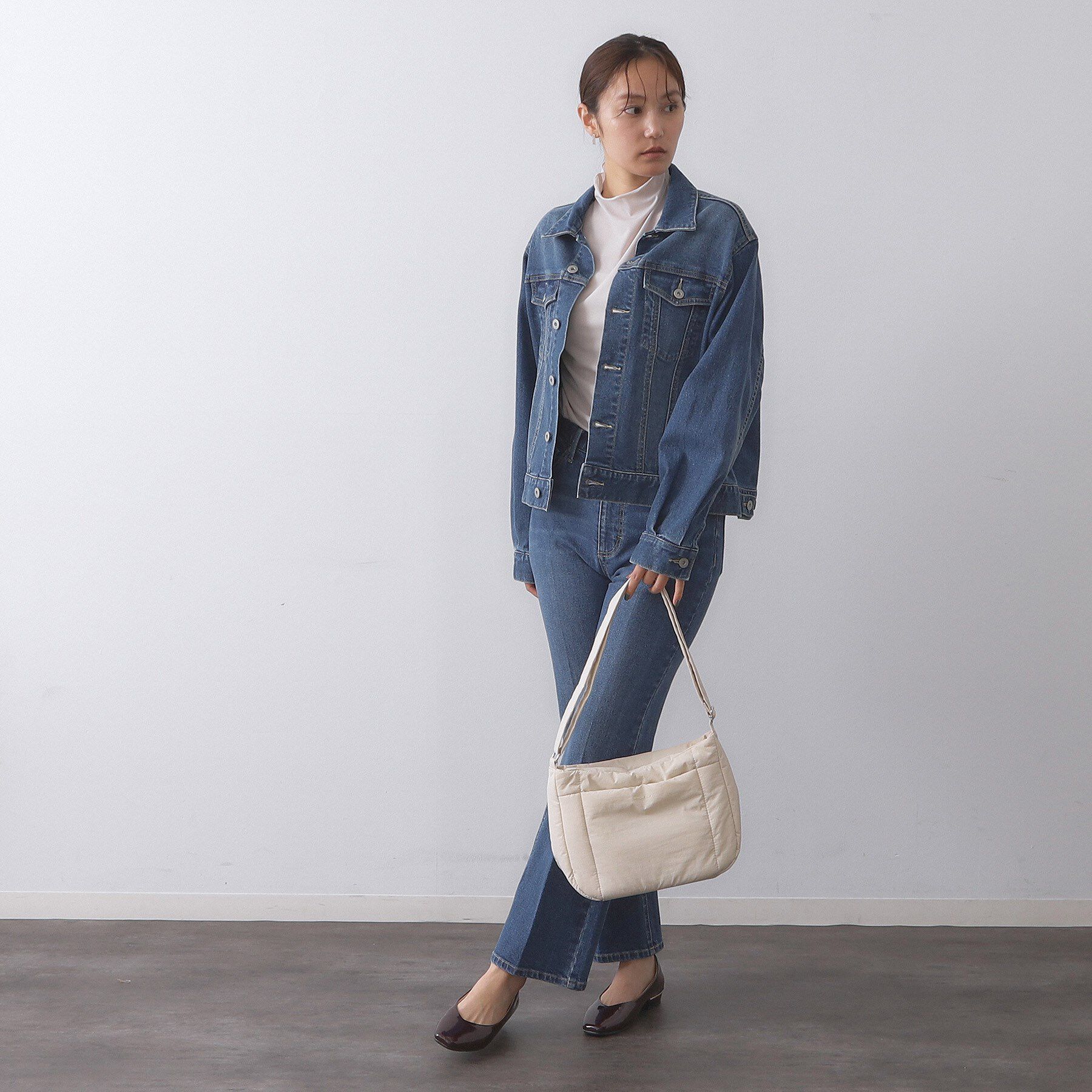 OPAQUE.CLIP「【軽量】ミドルサイズパフィーショルダーバッグ」|ショルダー・メッセンジャー|